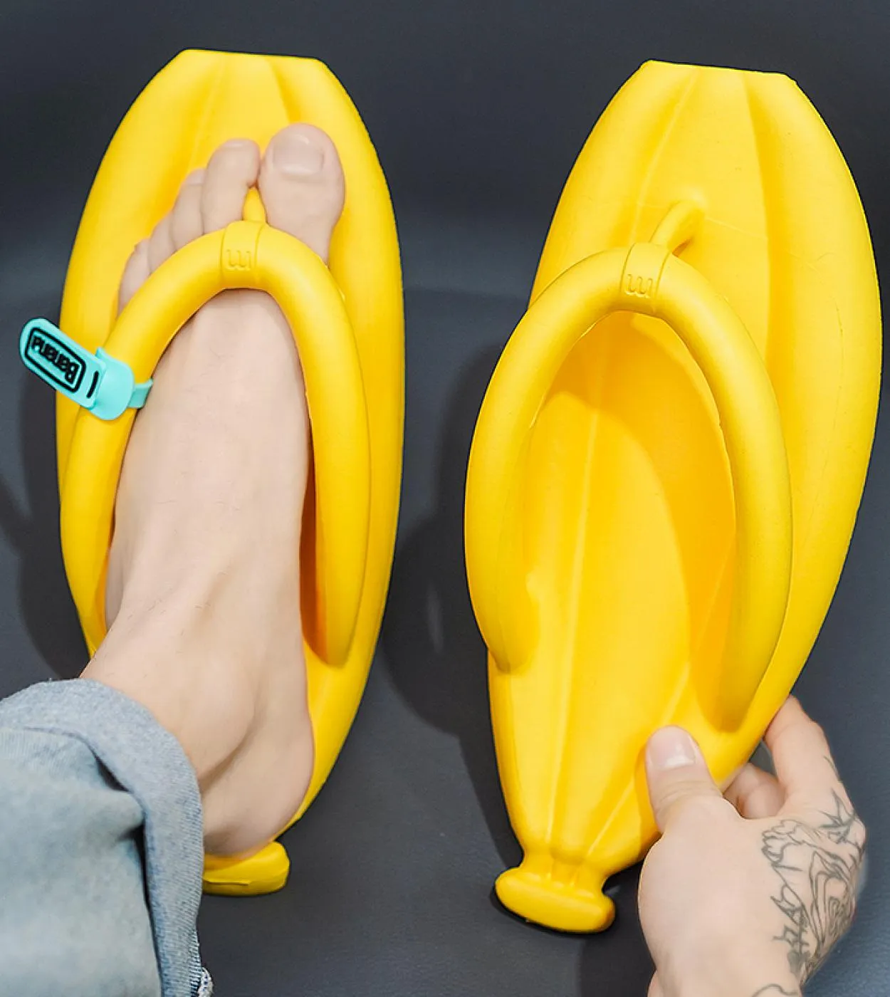 2023 Fashion Bananas Pantofole Uomo Estate Massaggio Infradito Uomo Designer Casual Slides Uomo Antiscivolo Eva Pantofole da spi