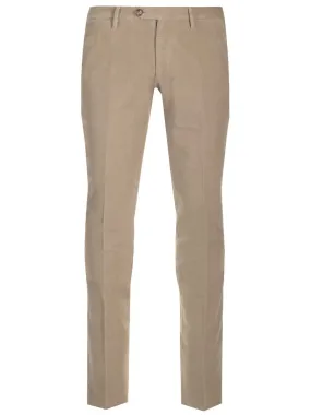   Al Duca D'aosta 1902  Pantalone slim fit beige  