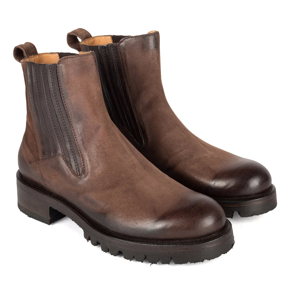 AMINA 54020Testa moro chelsea boots