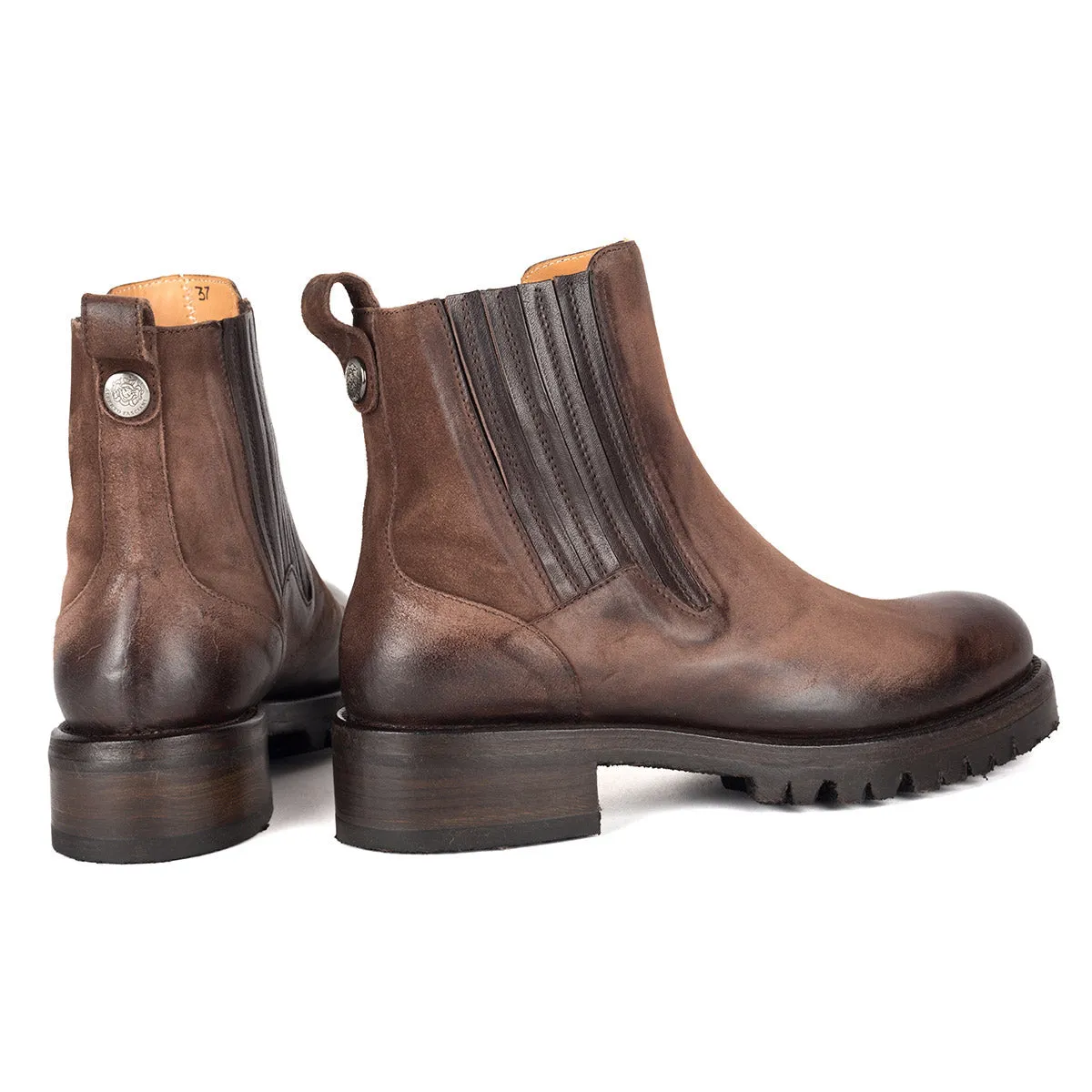 AMINA 54020Testa moro chelsea boots