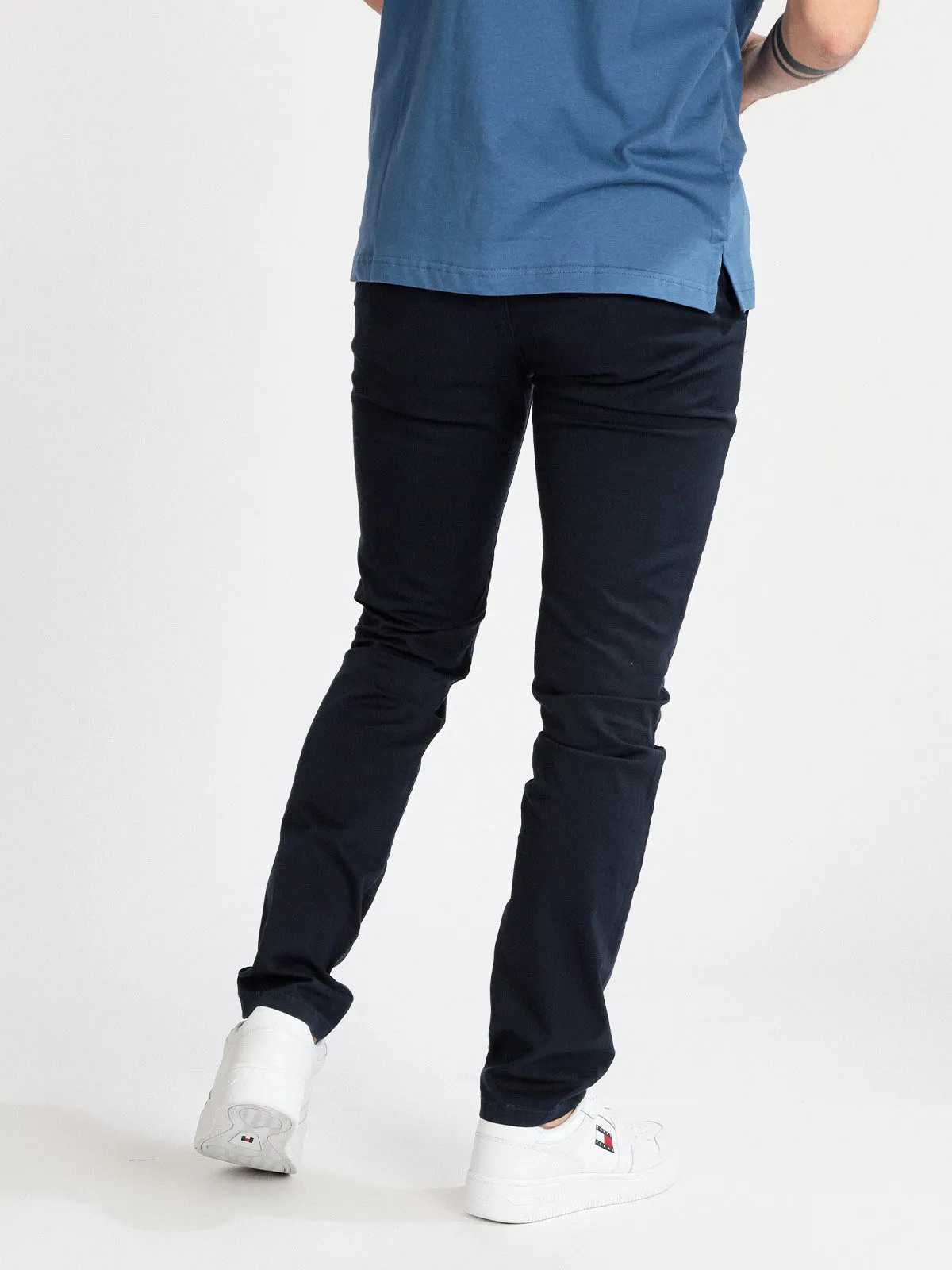 Baci & Abbracci Pantalon slim homme en coton