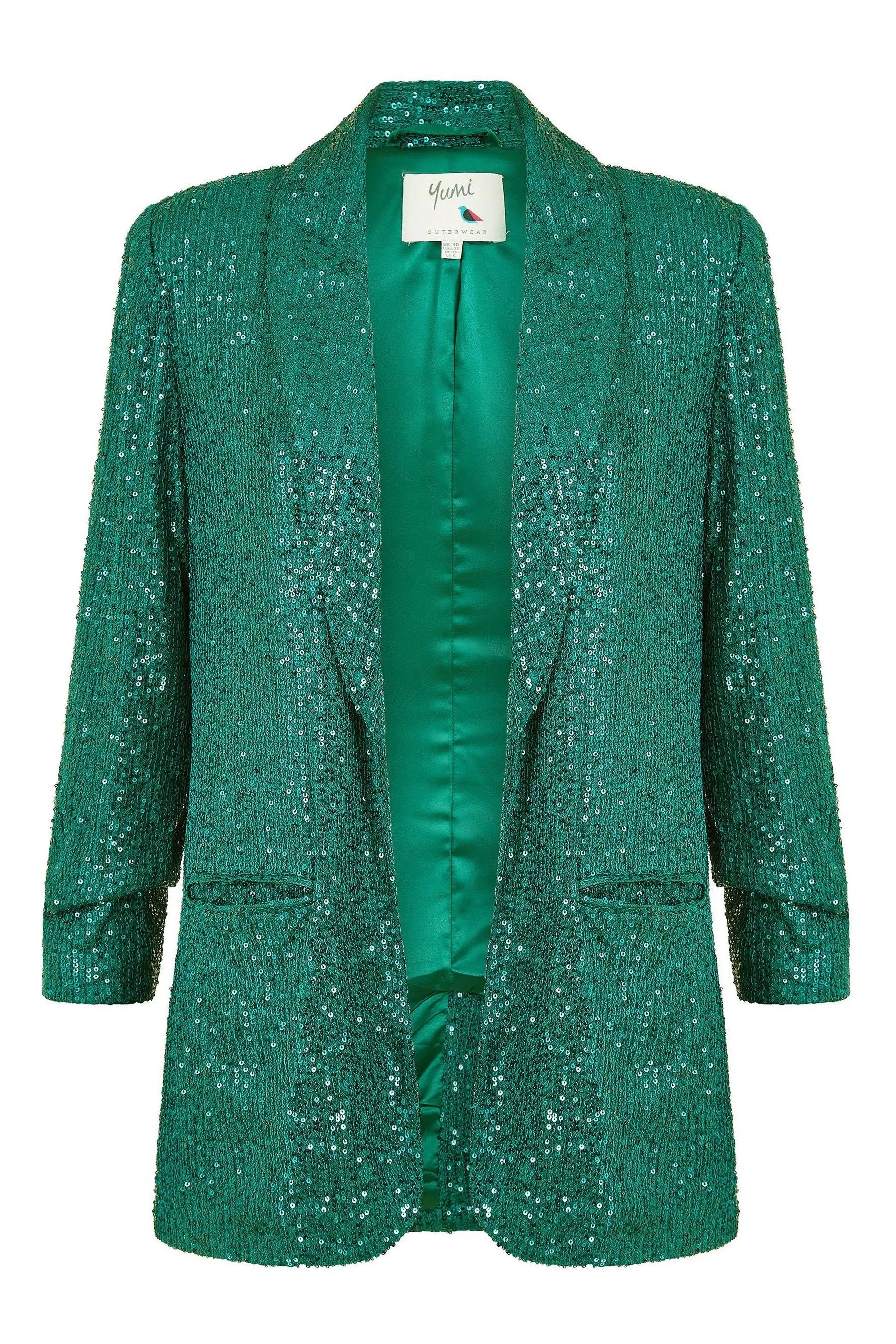 blazer Yumi Paillettes con tasche