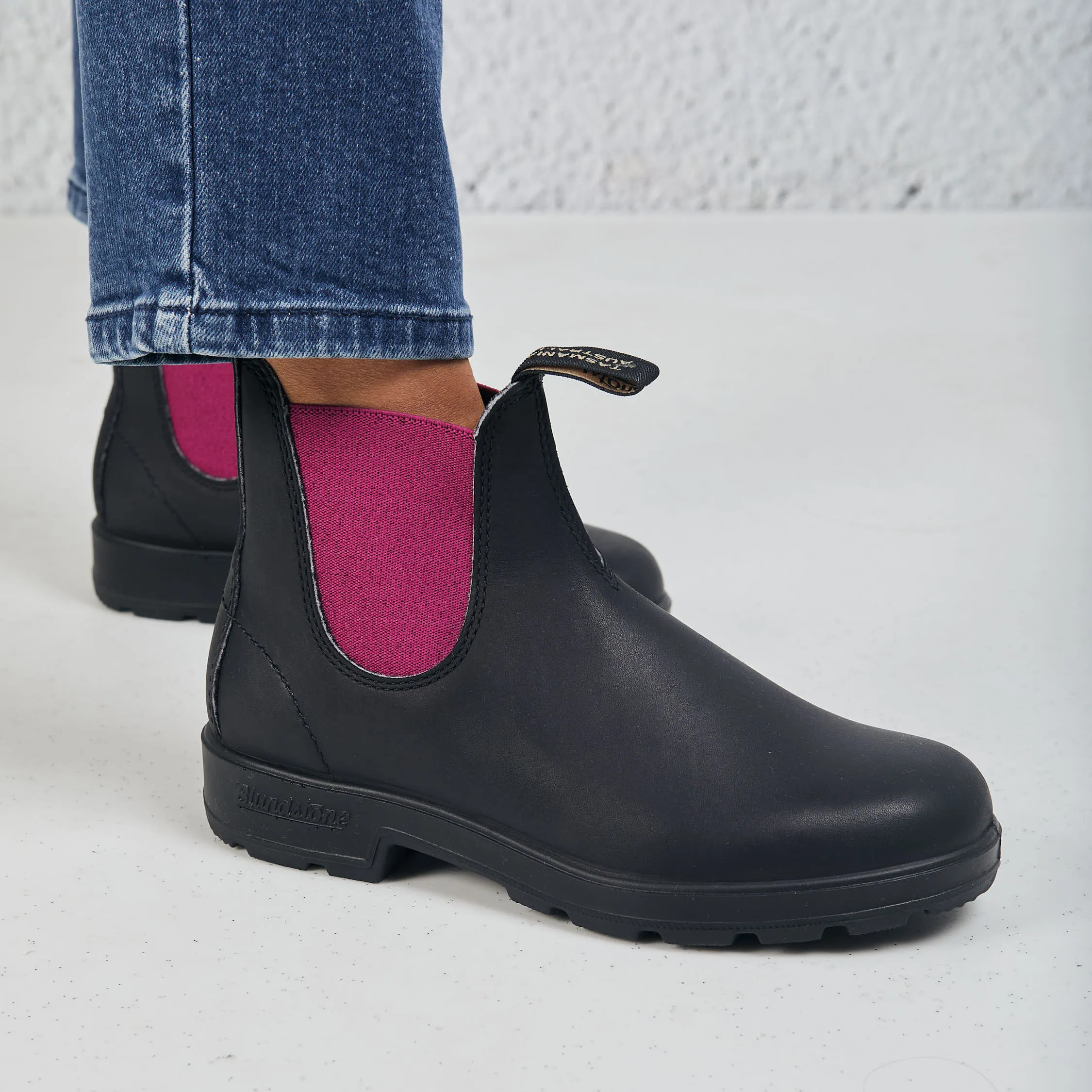 Blundstone Boot Black Leather Nero Donna