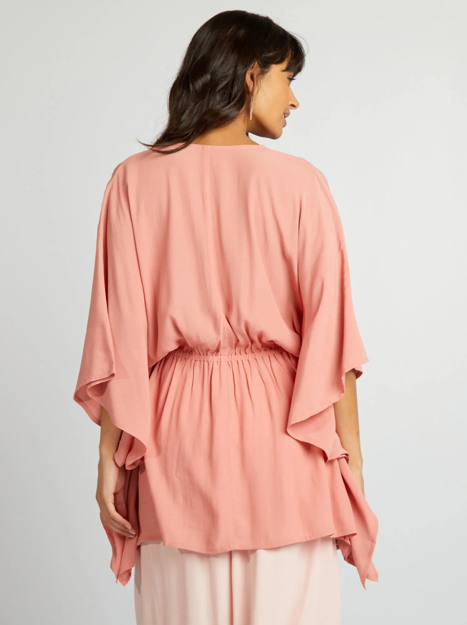 Blusa bohémien - ROSA