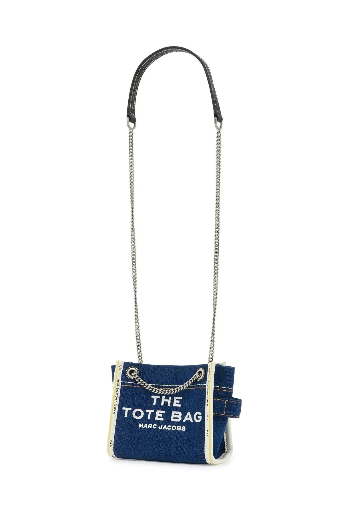 Borsa The Denim Chain Crossbody Tote Bag