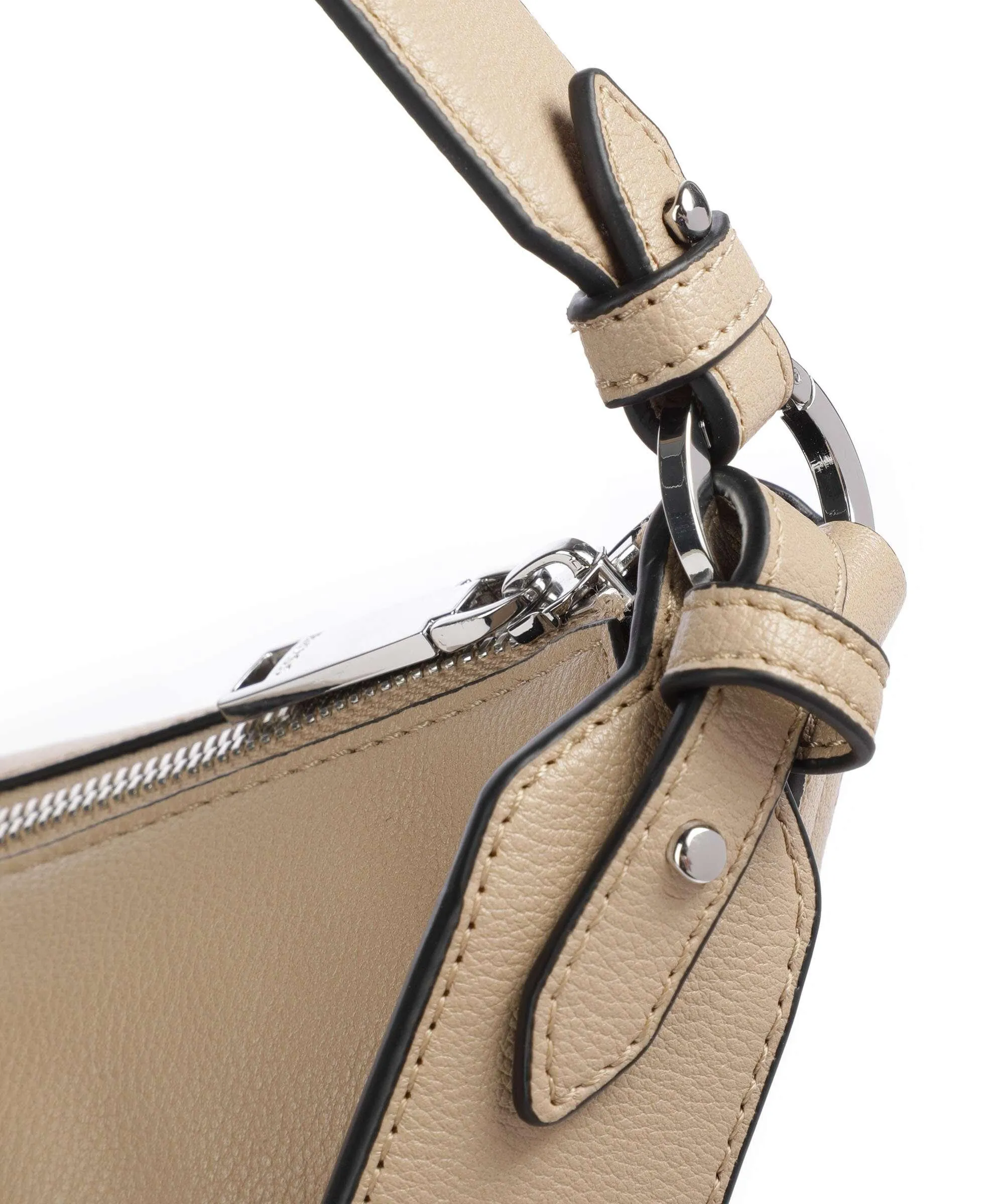  BOSS Addison Borsa a spalla poliuretano riciclato beige  