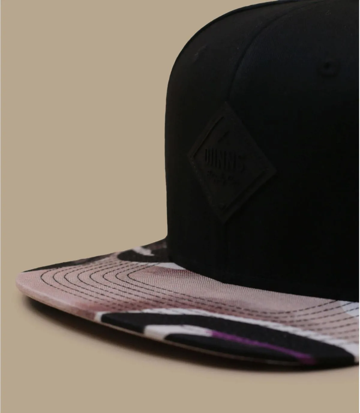 Cappello snapback arancione neroCappellini Snapback Paintdots rev     