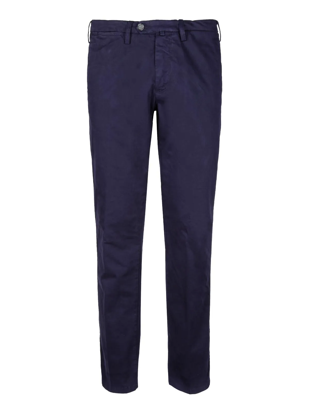 Chinos & Cotton Sapin régulier  pantalon en coton bleu