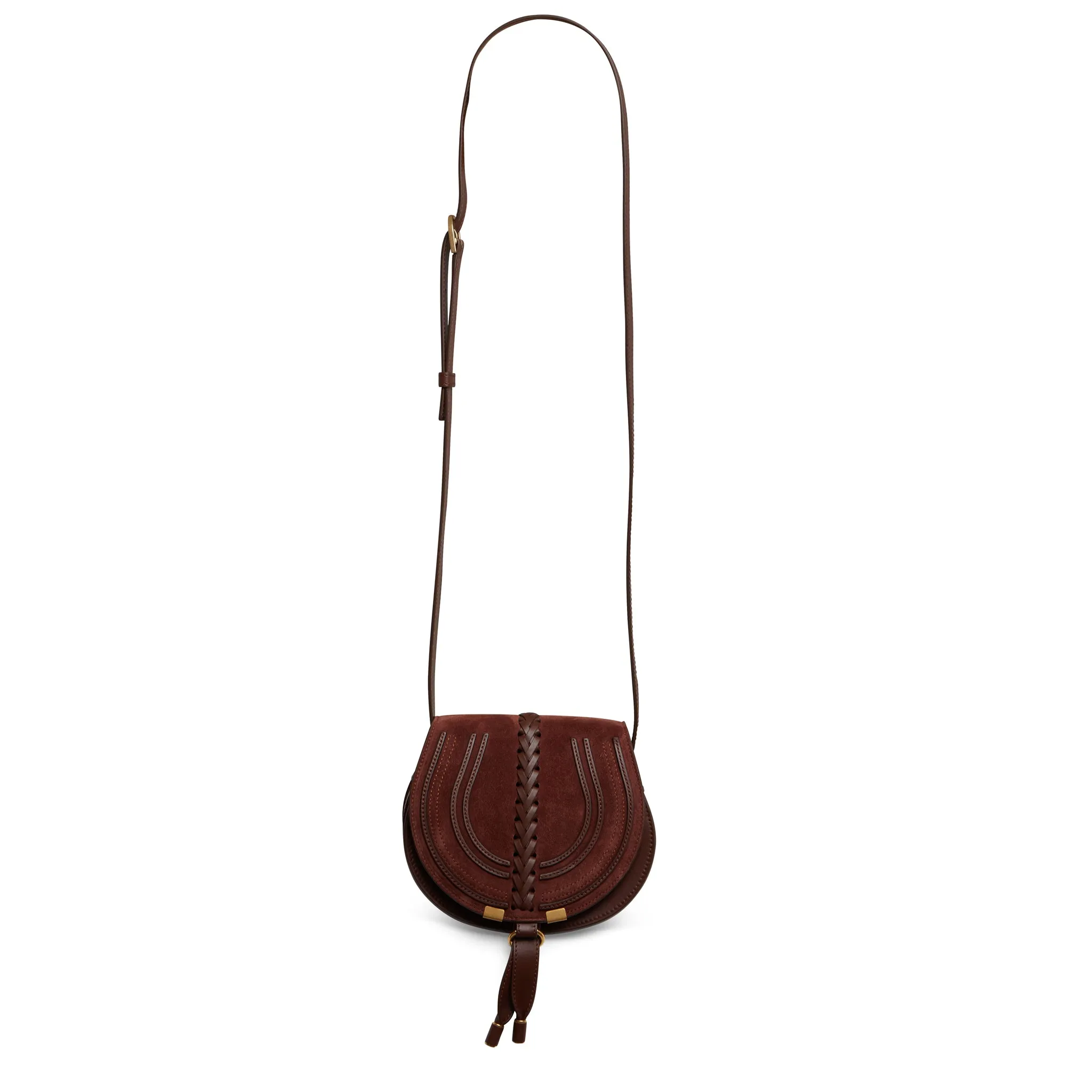 CHLOE  Borsa ''Marcie'' piccola in pelle marrone