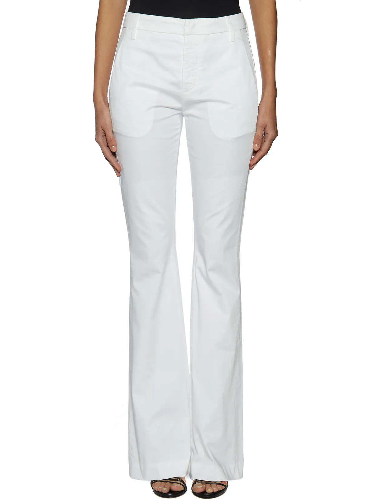 DONDUP  PANTALONE IN COTONE STRETCH 