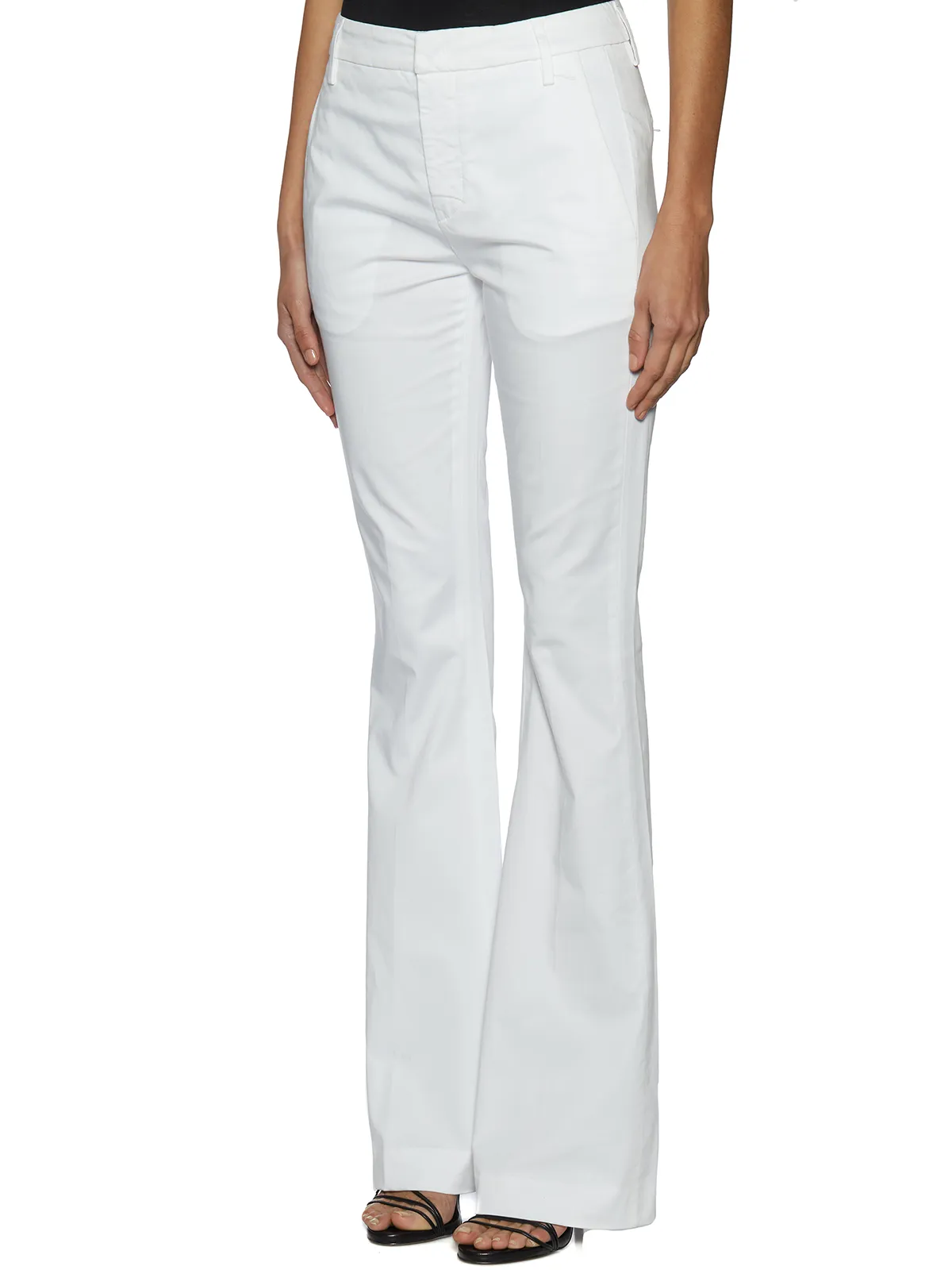 DONDUP  PANTALONE IN COTONE STRETCH 