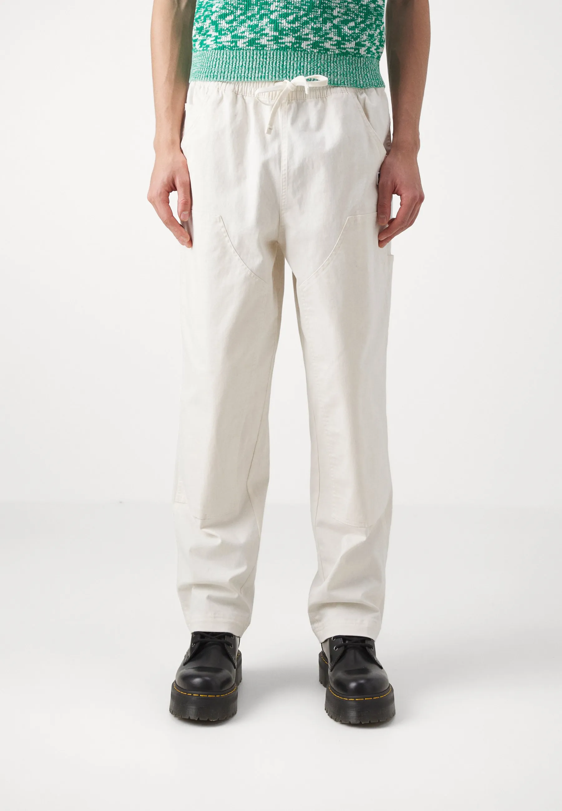 DOWNTOWN DOUBLE KNEE PANTS - Pantaloni