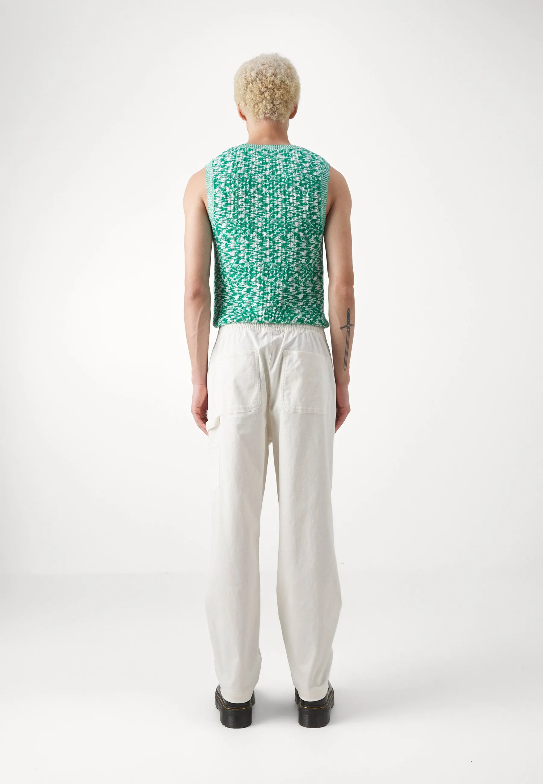 DOWNTOWN DOUBLE KNEE PANTS - Pantaloni