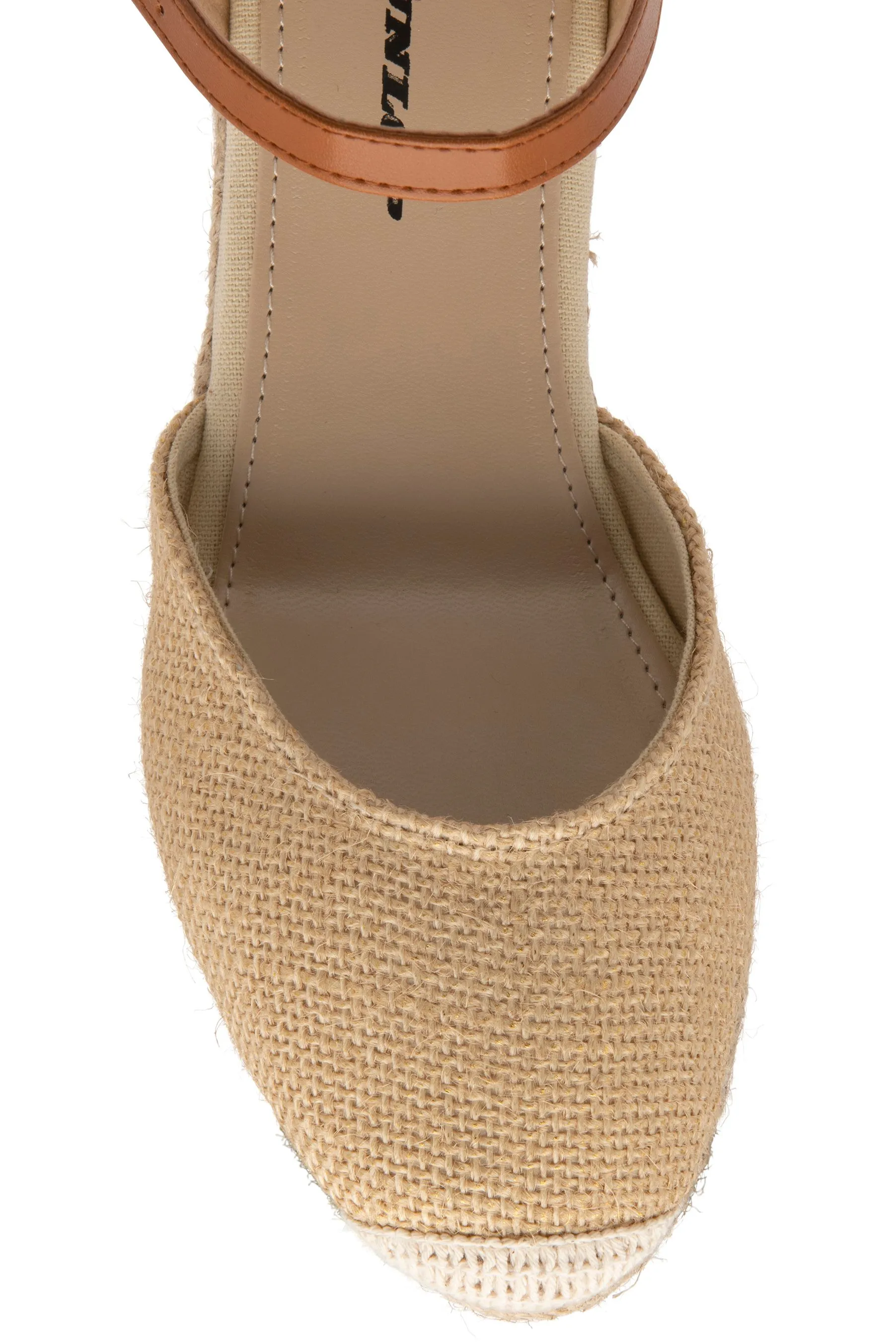 Dunlop - Sandali espadrillas con zeppa    