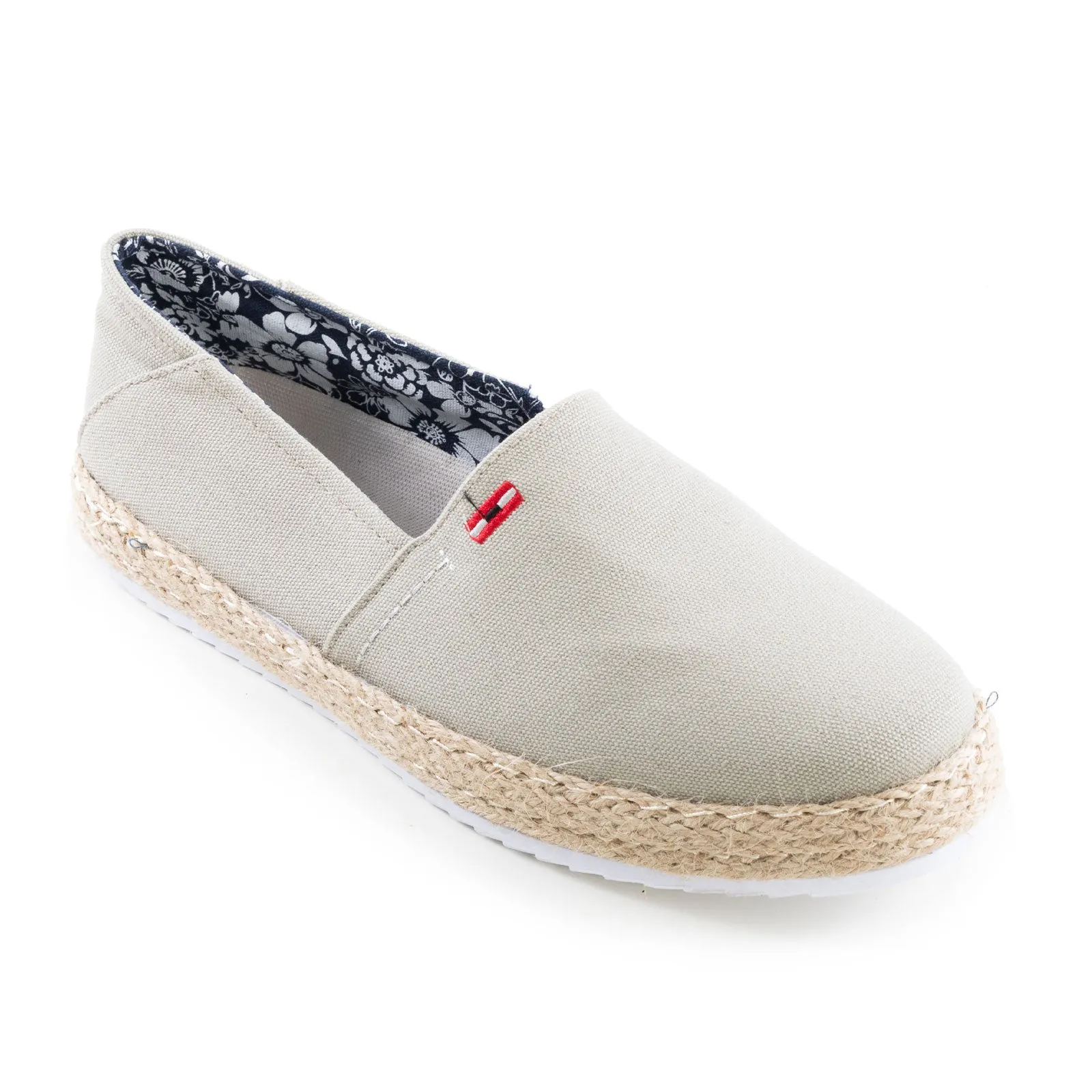 Espadrillas Uomo Mocassini Tela Fondo Corda Egz8601