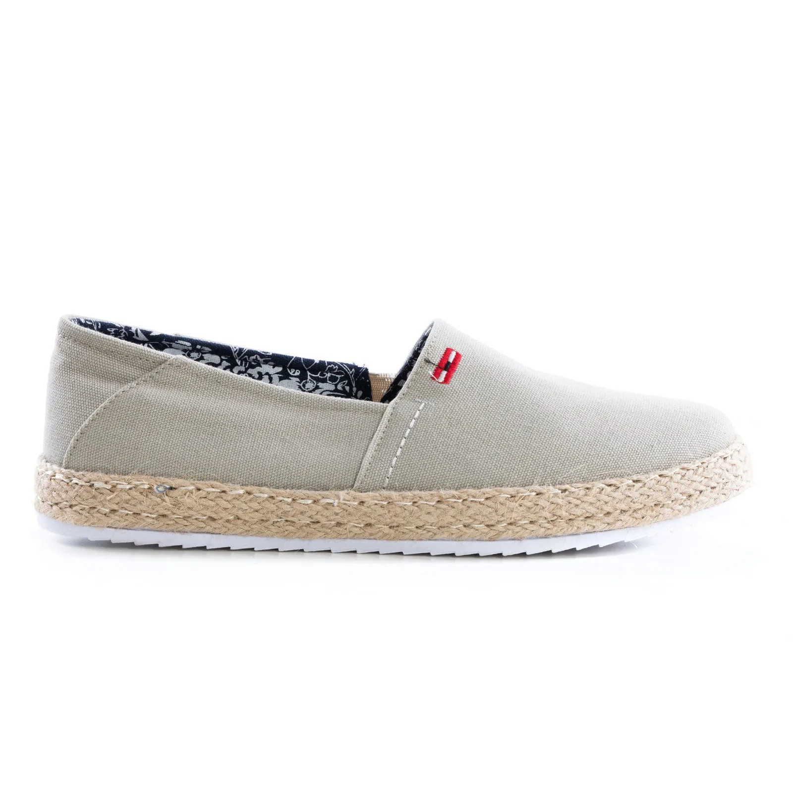 Espadrillas Uomo Mocassini Tela Fondo Corda Egz8601