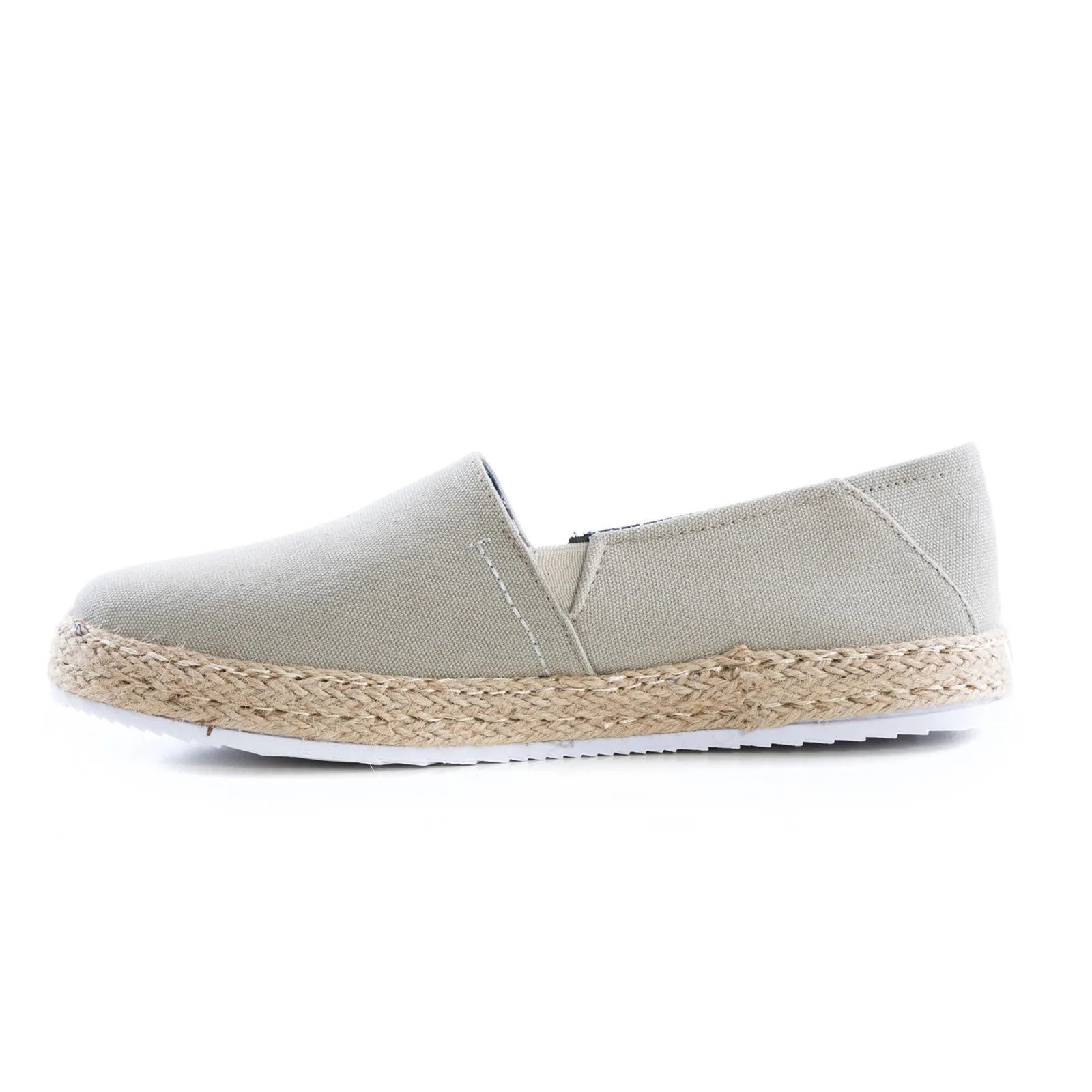 Espadrillas Uomo Mocassini Tela Fondo Corda Egz8601