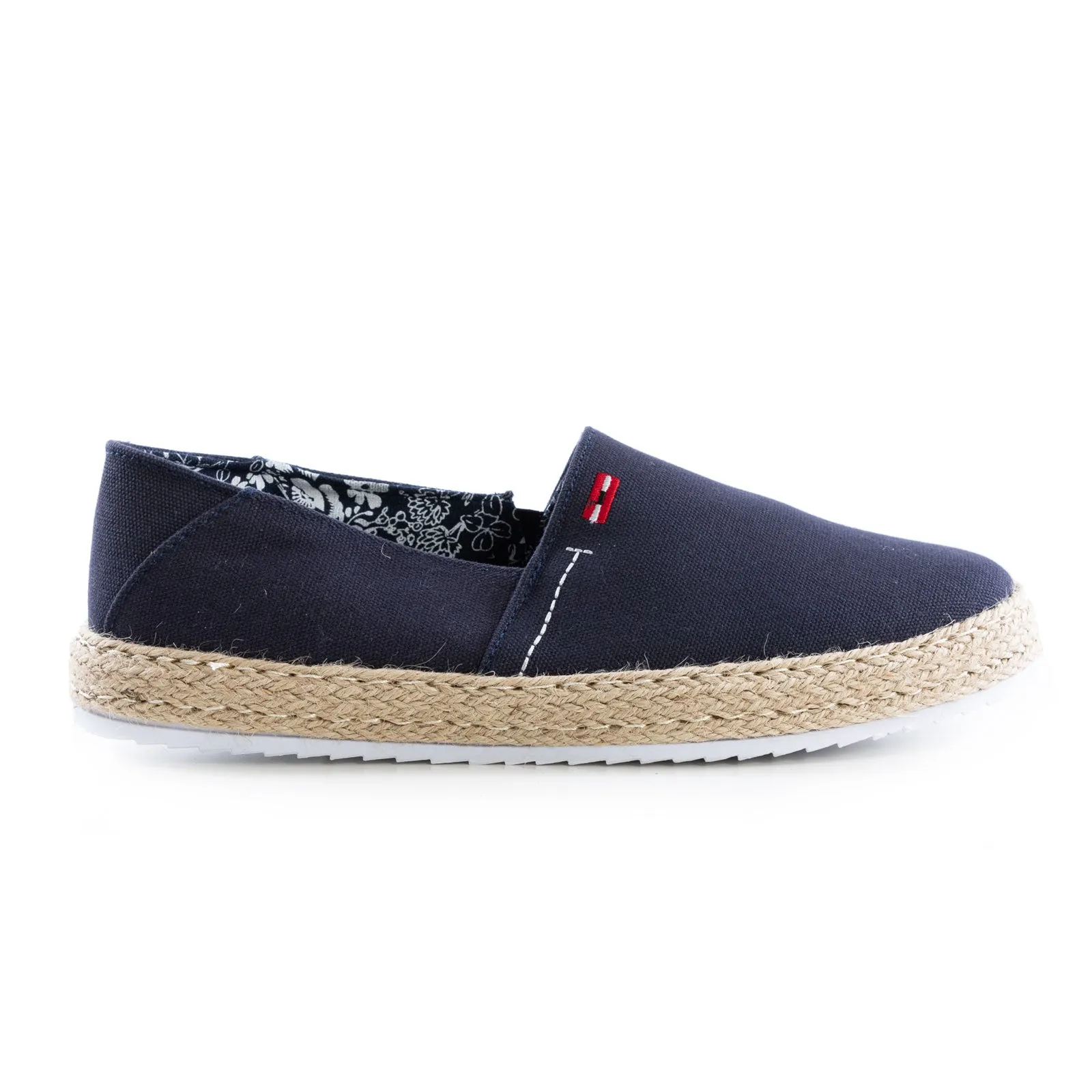 Espadrillas Uomo Mocassini Tela Fondo Corda Egz8601