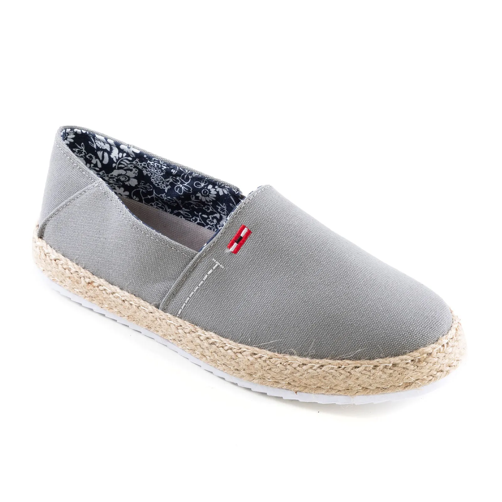 Espadrillas Uomo Mocassini Tela Fondo Corda Egz8601