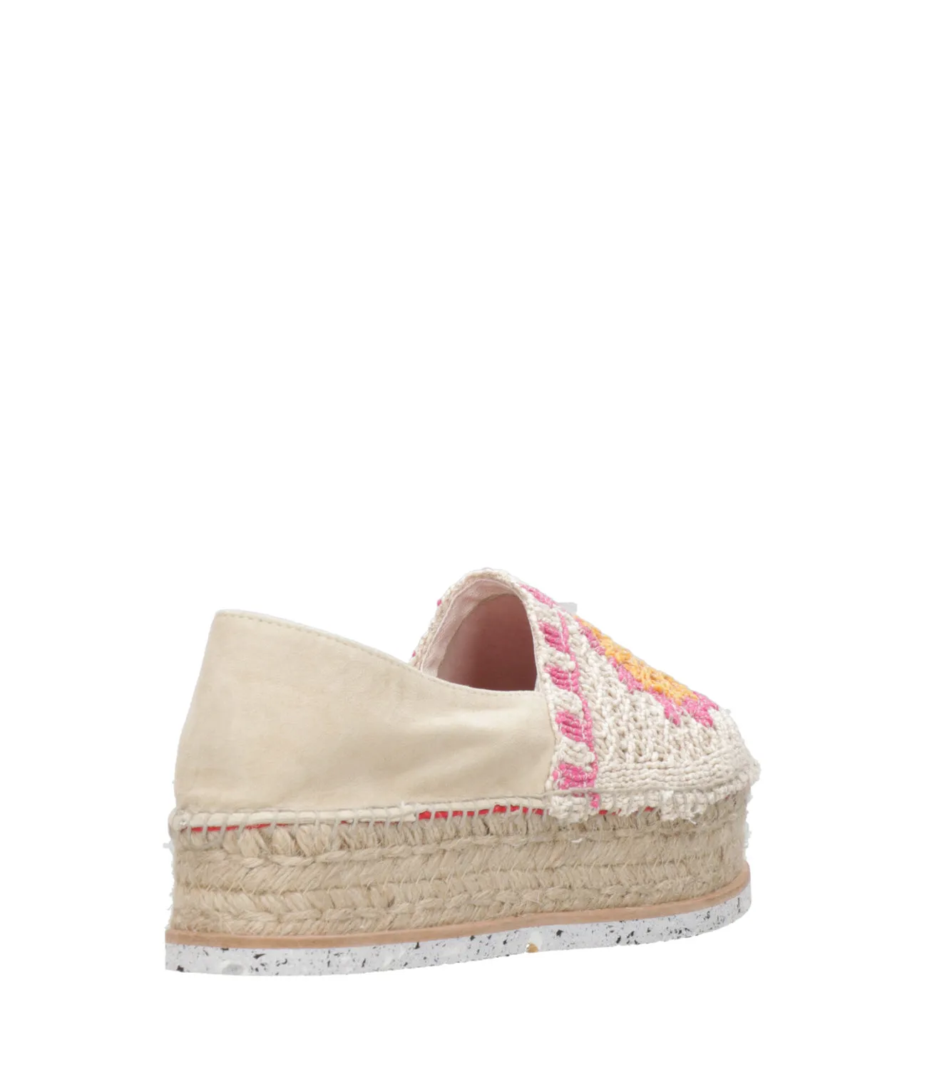 Espadrilles | Espadrillas J.Borde Ecru e Rosa