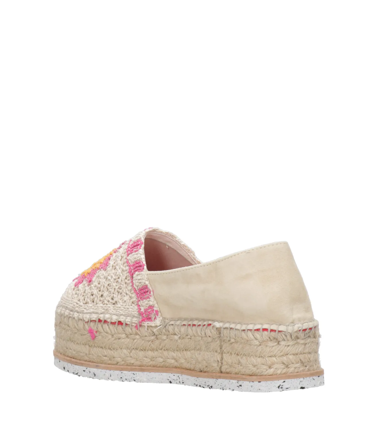 Espadrilles | Espadrillas J.Borde Ecru e Rosa