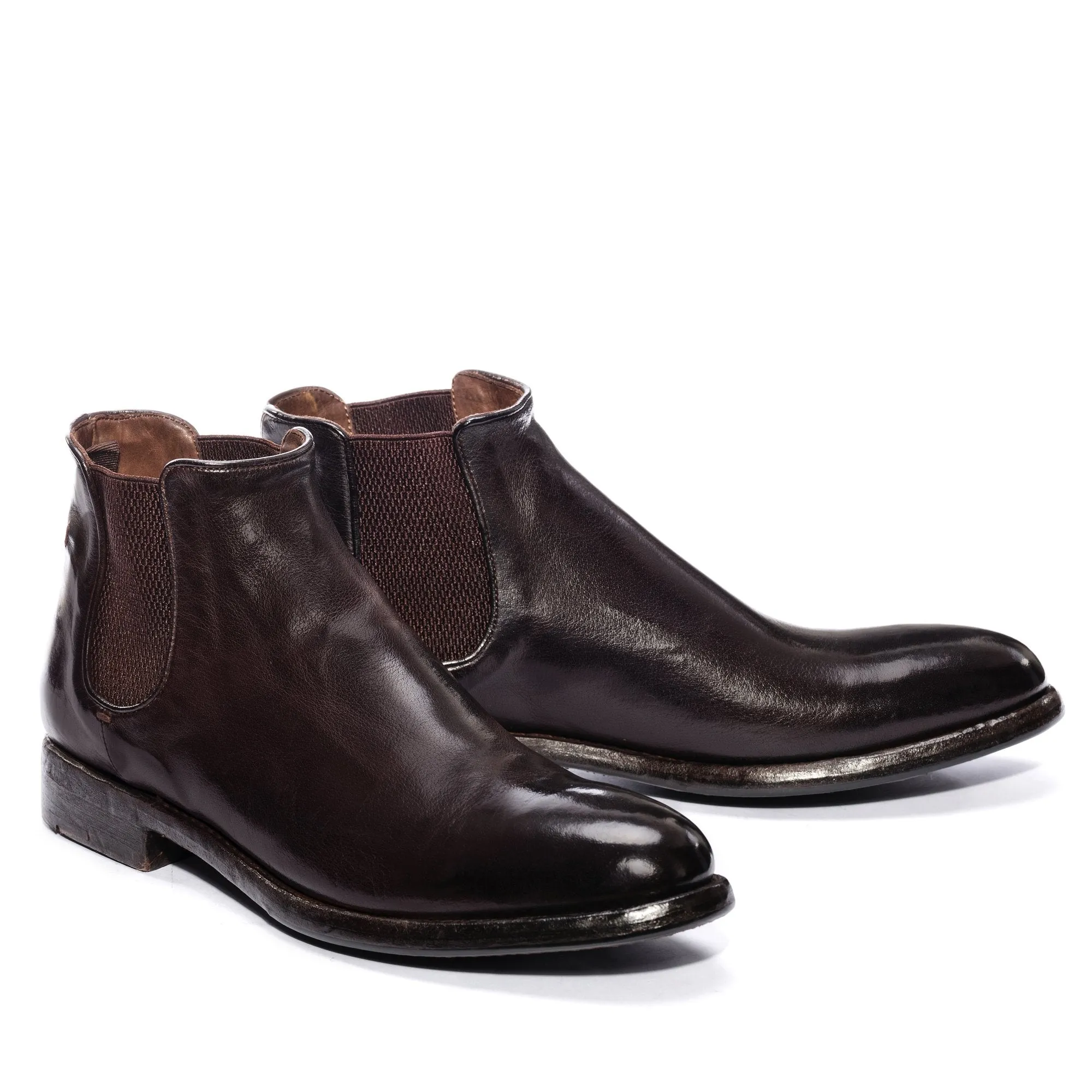 EVITA 510 Dark brown chelsea boots