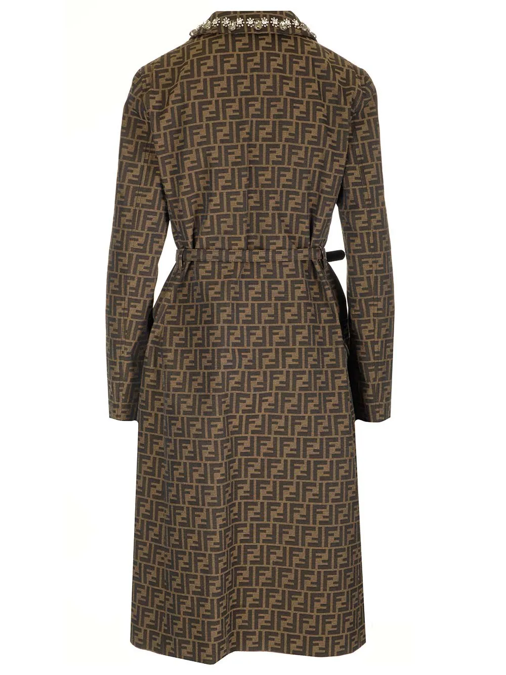   Fendi  Cappotto in canvas FF  