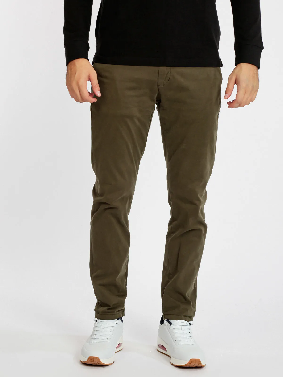 Frankie Malone Pantalon homme coupe slim