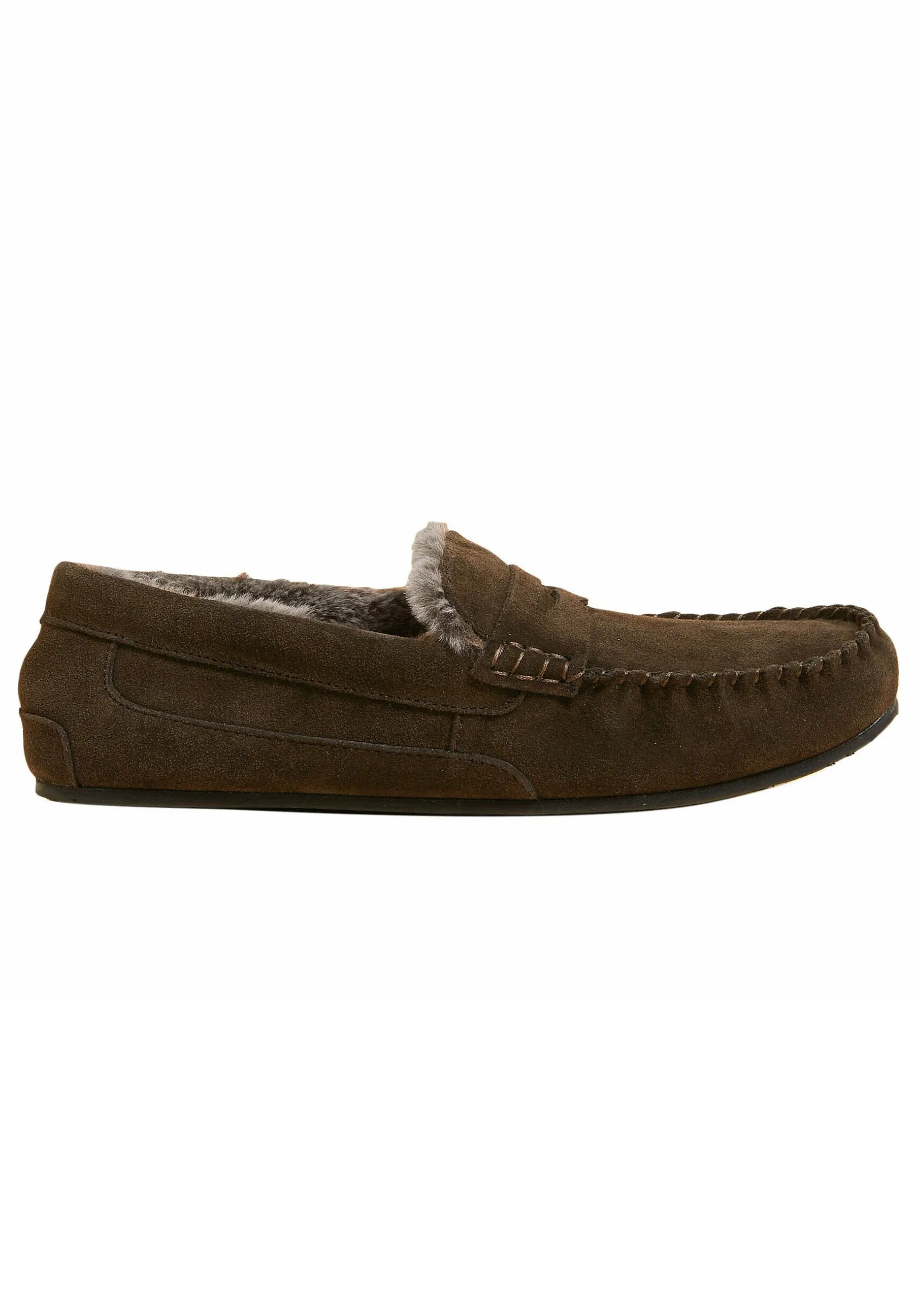 FRESHFEET FLEECE LINED SUEDE - Pantofole