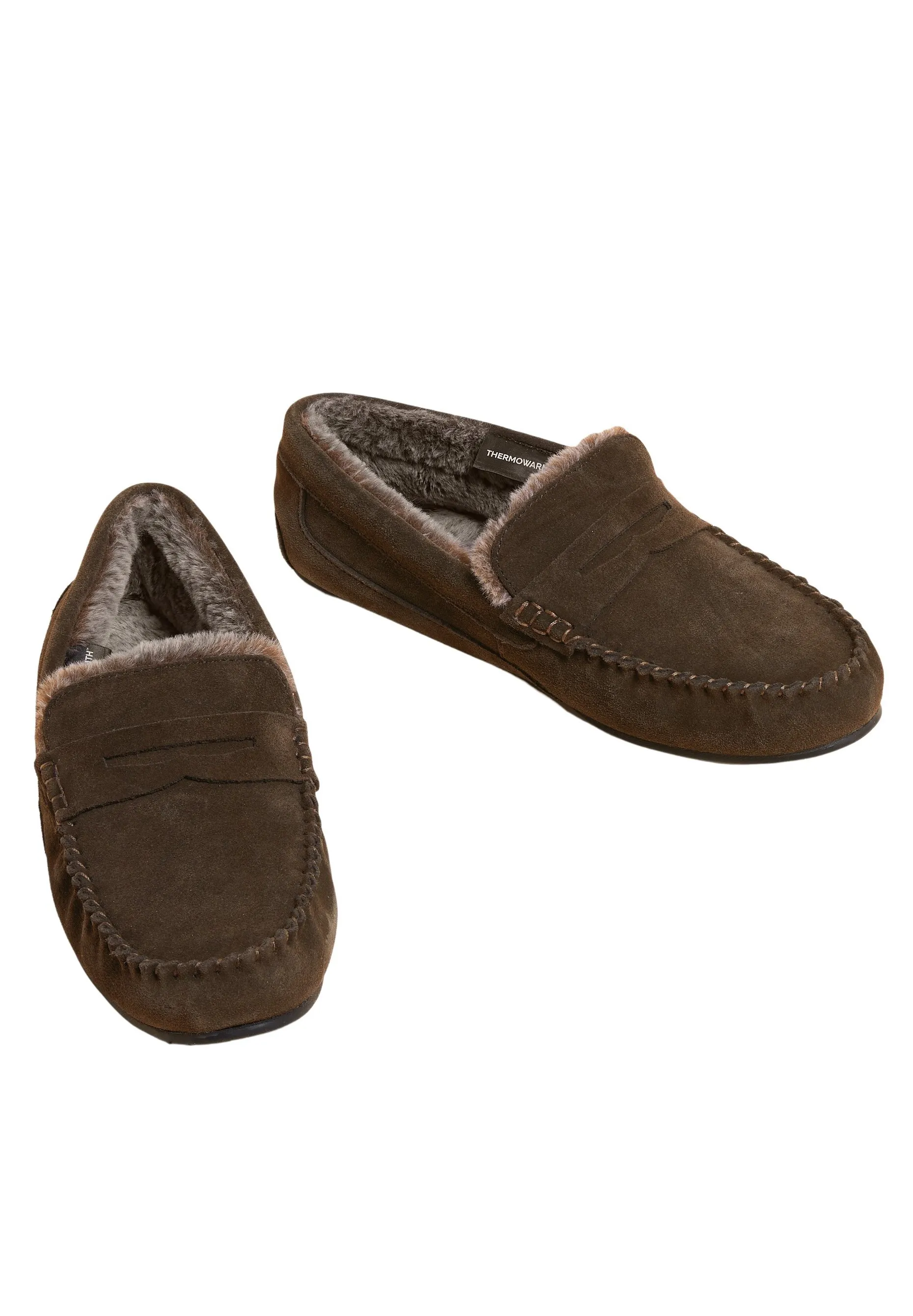 FRESHFEET FLEECE LINED SUEDE - Pantofole