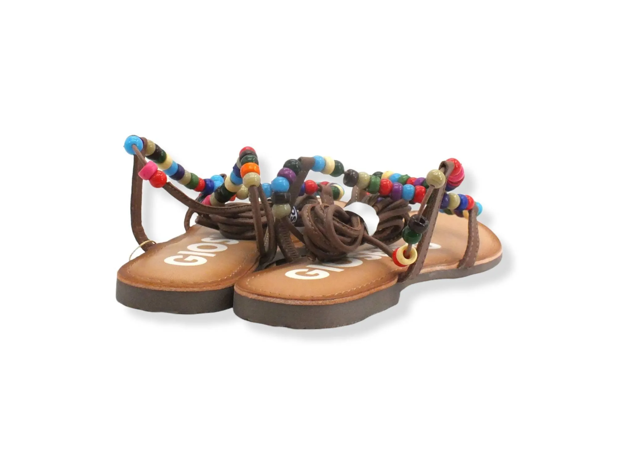 GIOSEPPO Laconi Sandalo Infradito Gladiator Perle Multi 66032