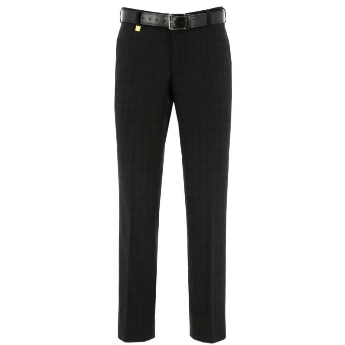 Henk ter Horst Wol Terlenka Stretch Pantalon Grey Window