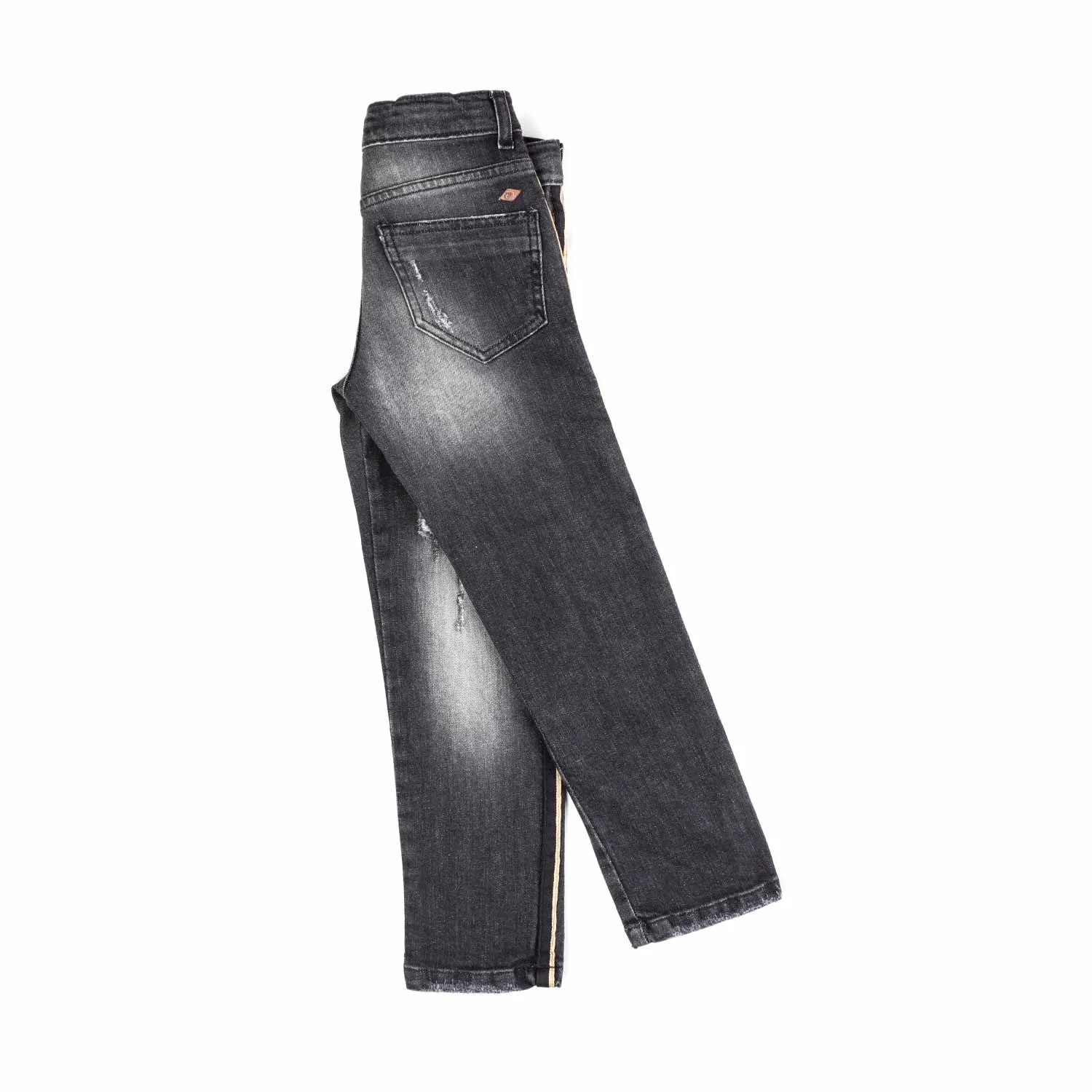 Jeans Grigio Bambino Teenager