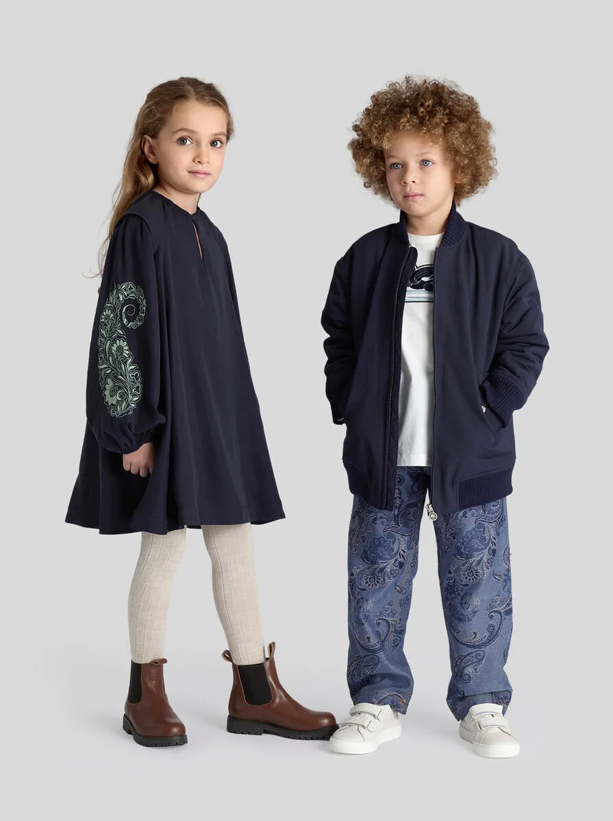 JEANS JACQUARD PER BAMBINI