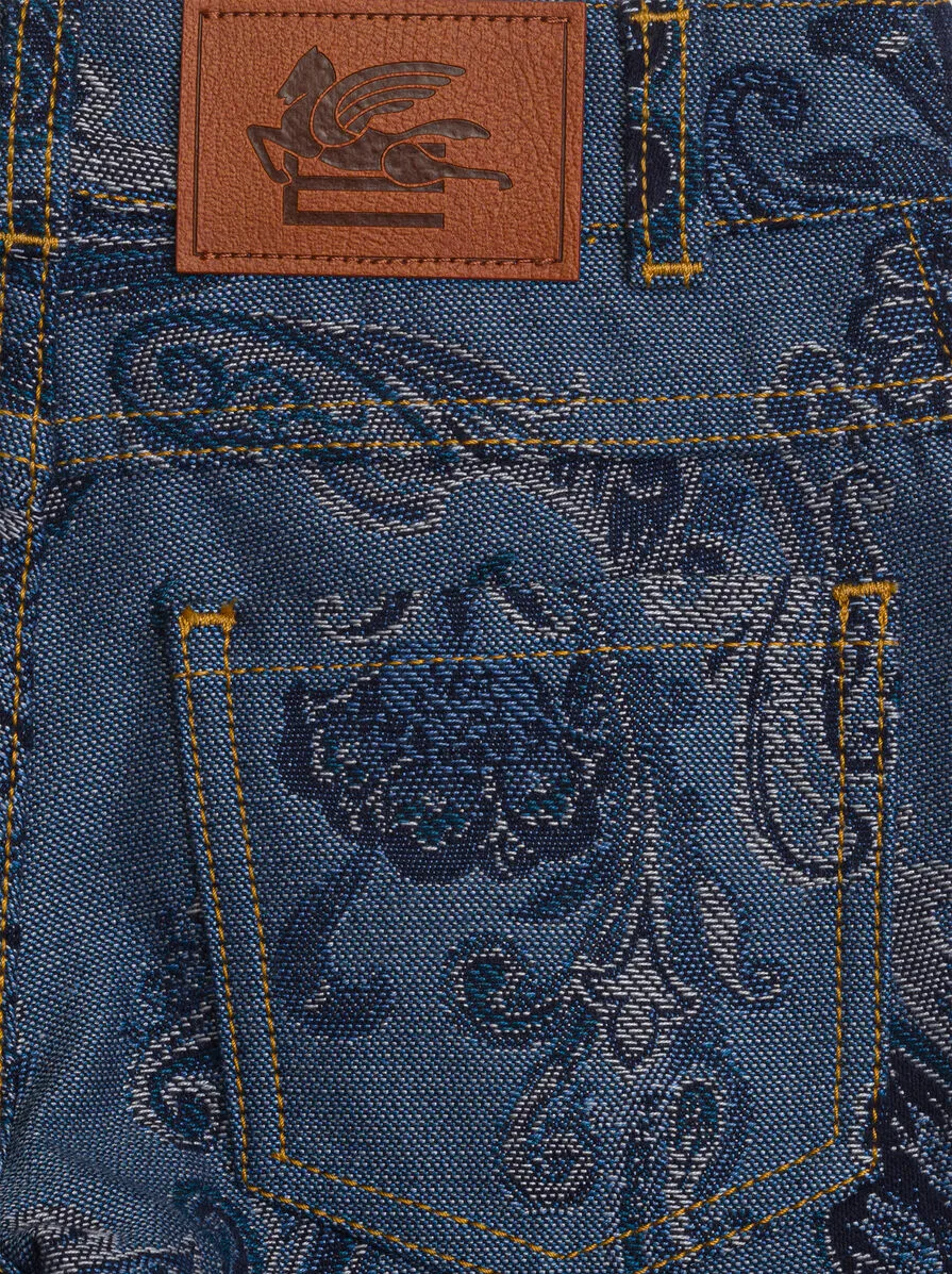 JEANS JACQUARD PER BAMBINI