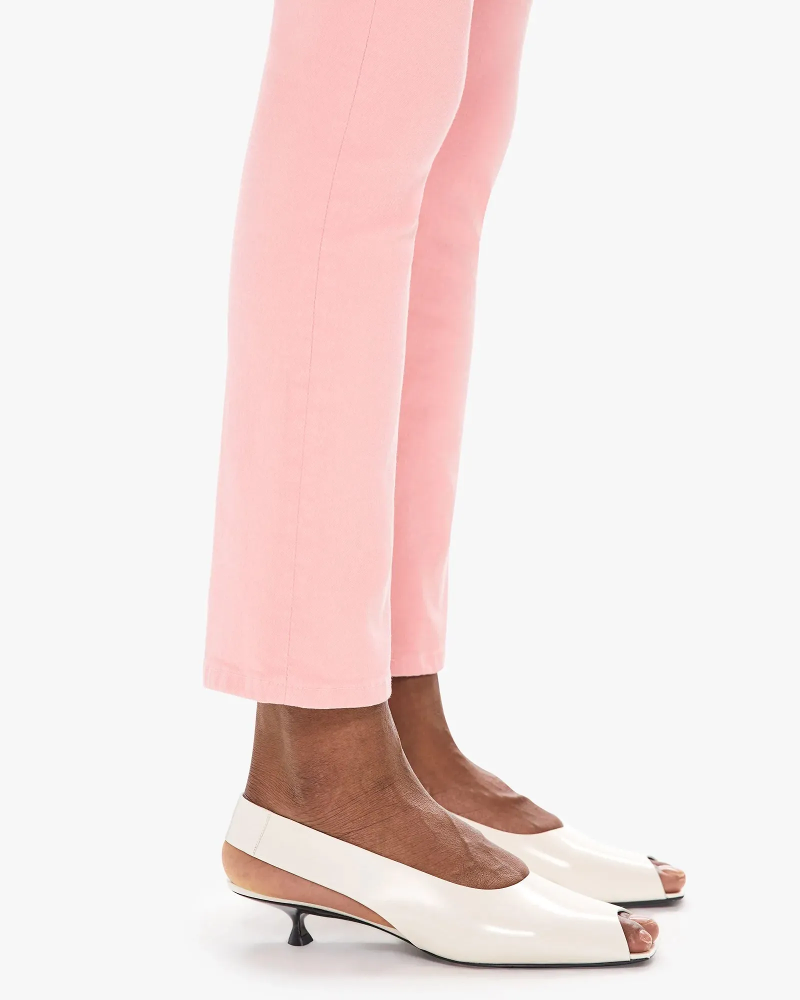 Jeans The Mid Rise Dazzler Ankle Quartz Pink