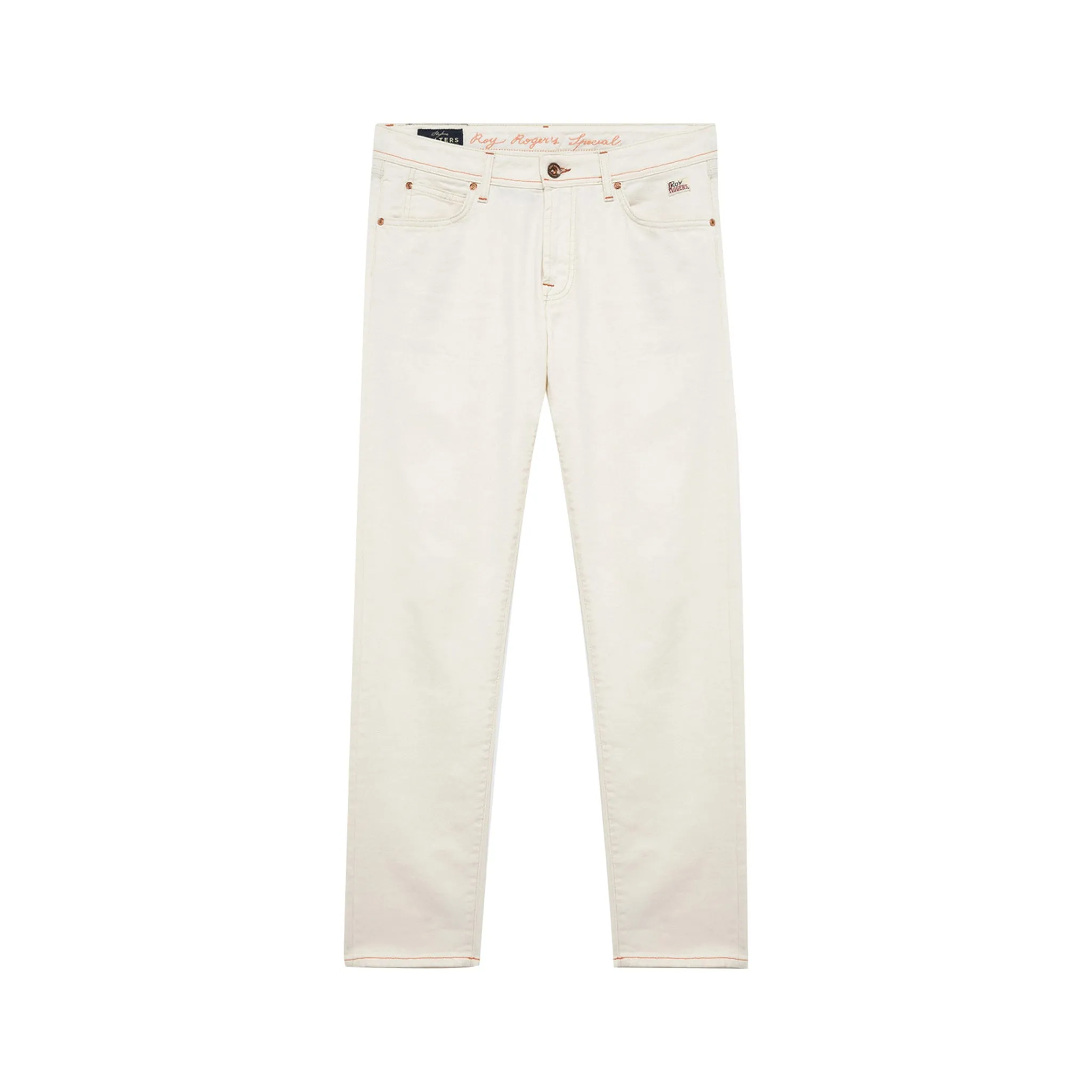 Jeans Uomo con bottone logato