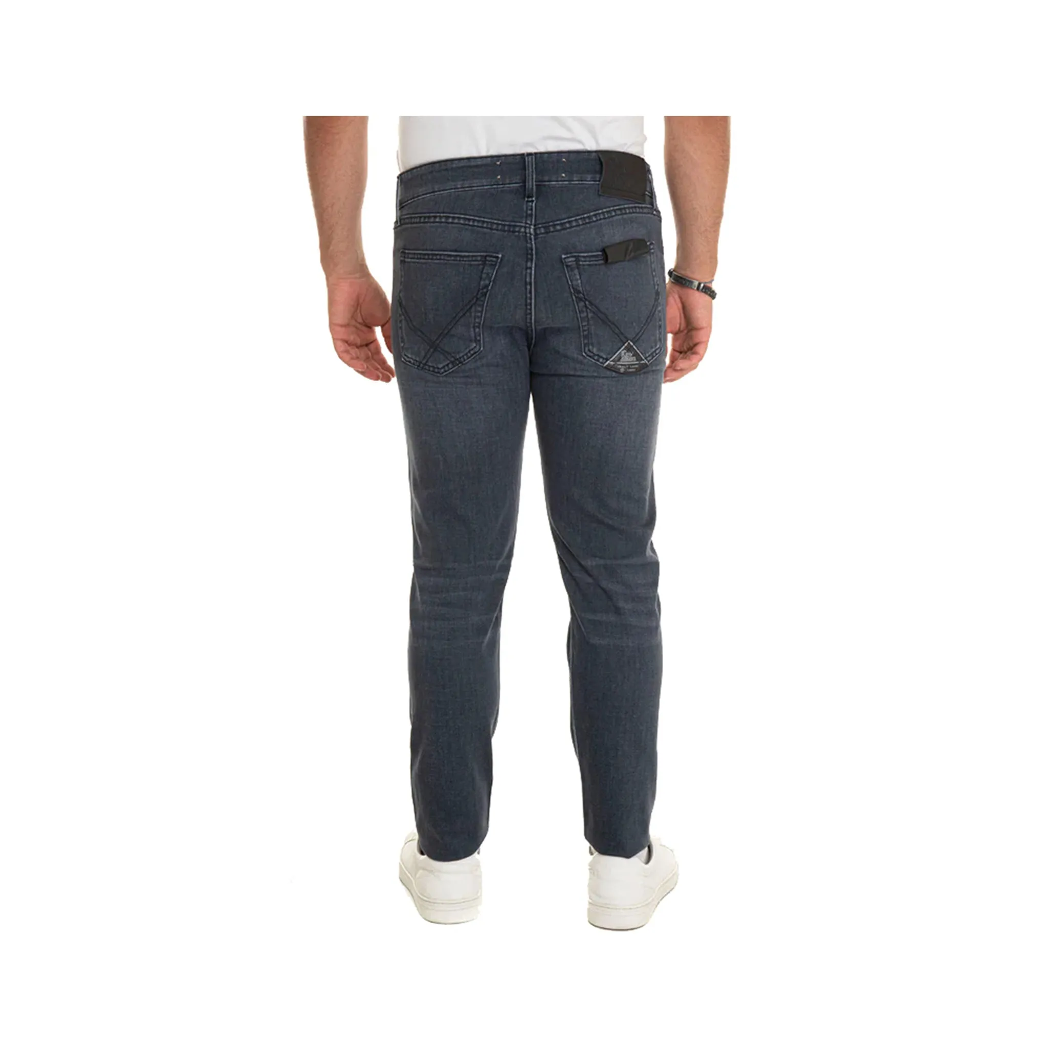 Jeans Uomo Dean con bottone e zip