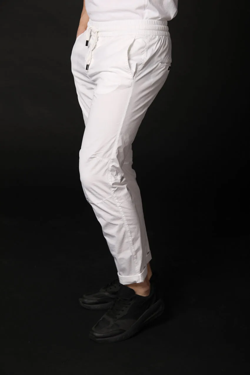 John pantalon chino homme en coton et nylon édition limitée  coupe carotte