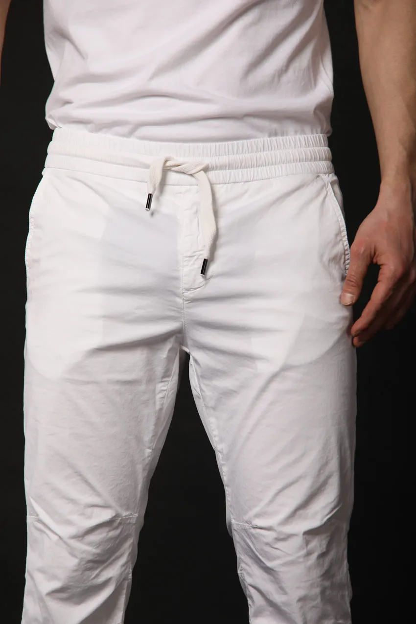 John pantalon chino homme en coton et nylon édition limitée  coupe carotte