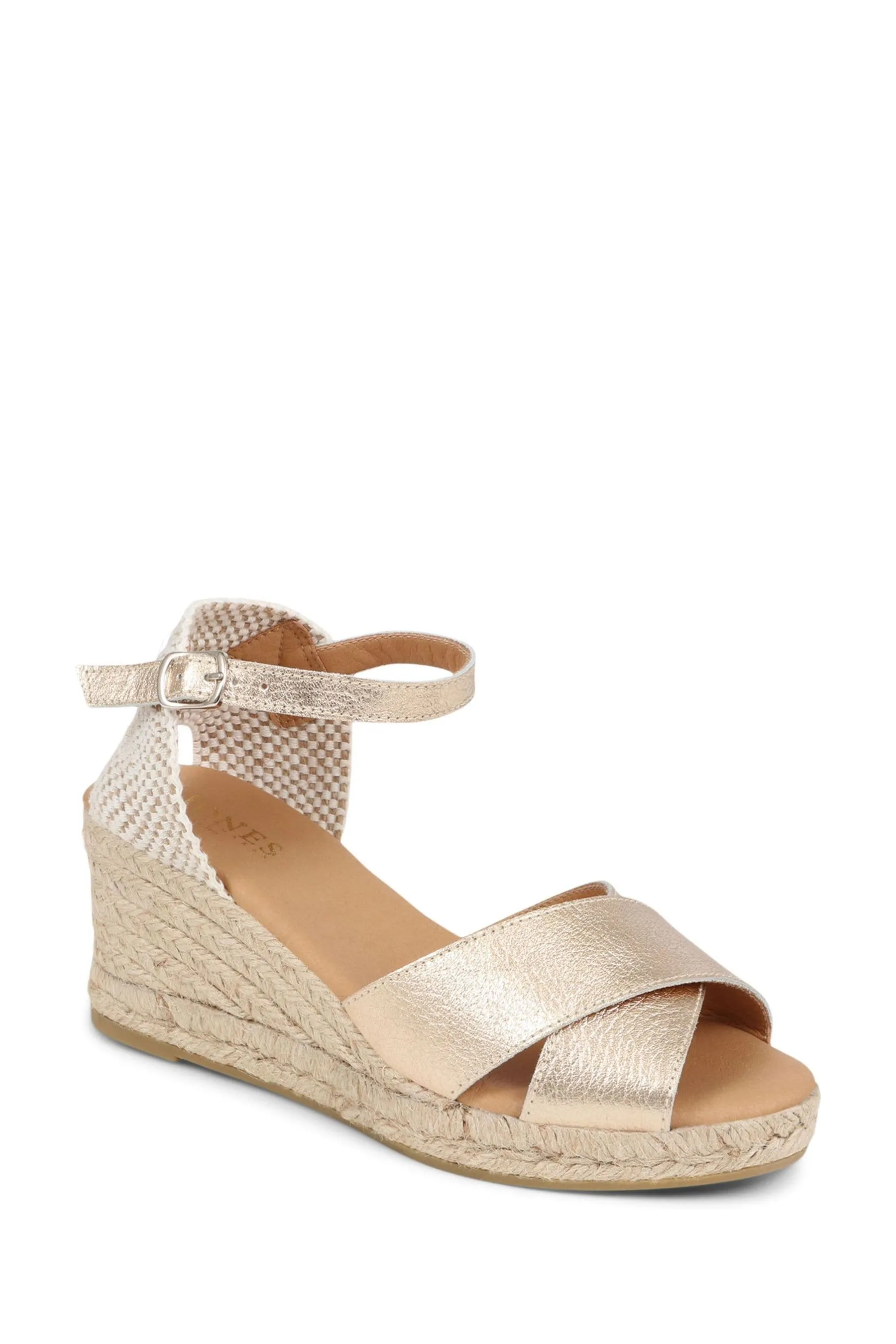 Jones Bootmaker Oro - Raelie - Espadrillas con zeppa    