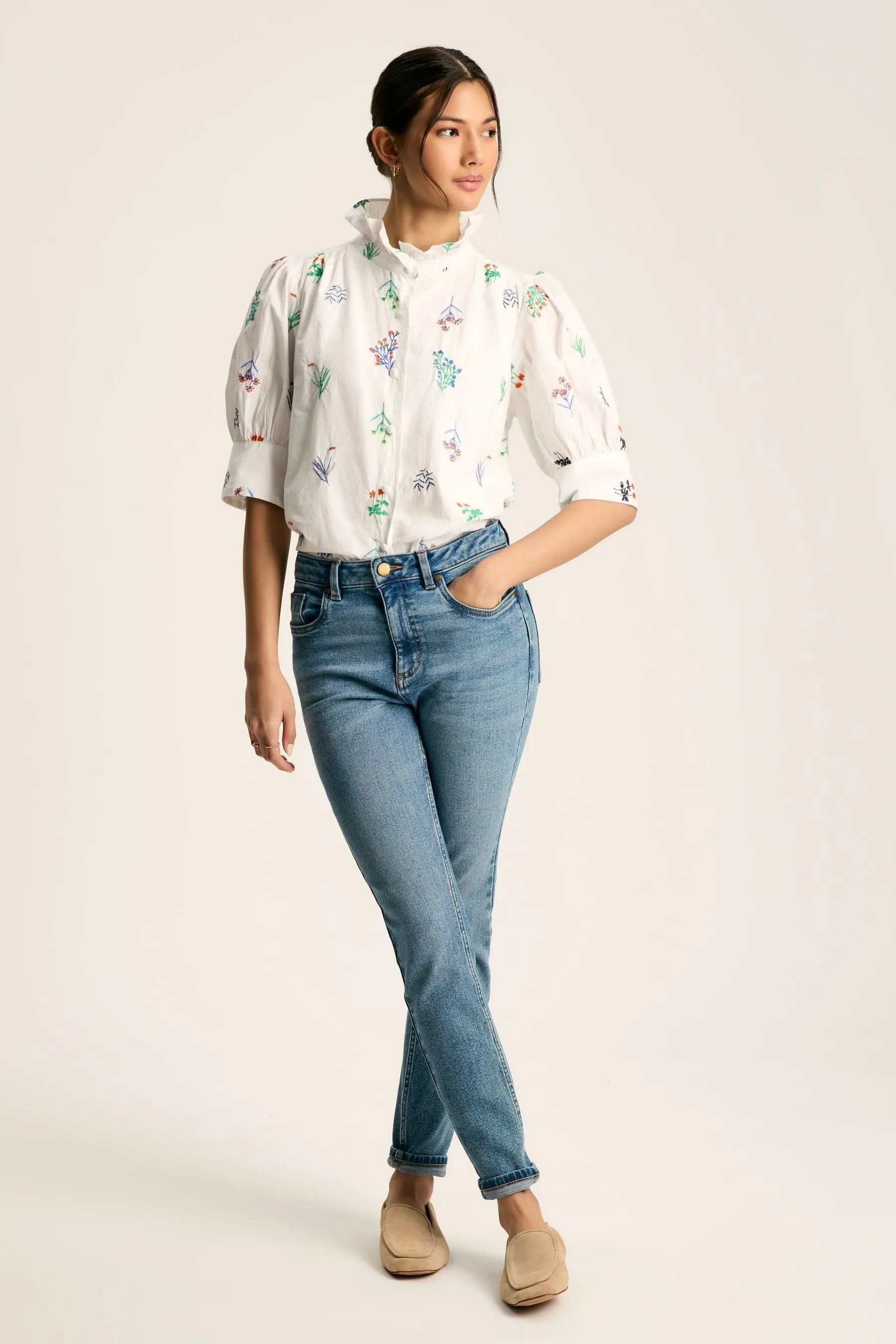 Joules - Iris - Blusa ricamata