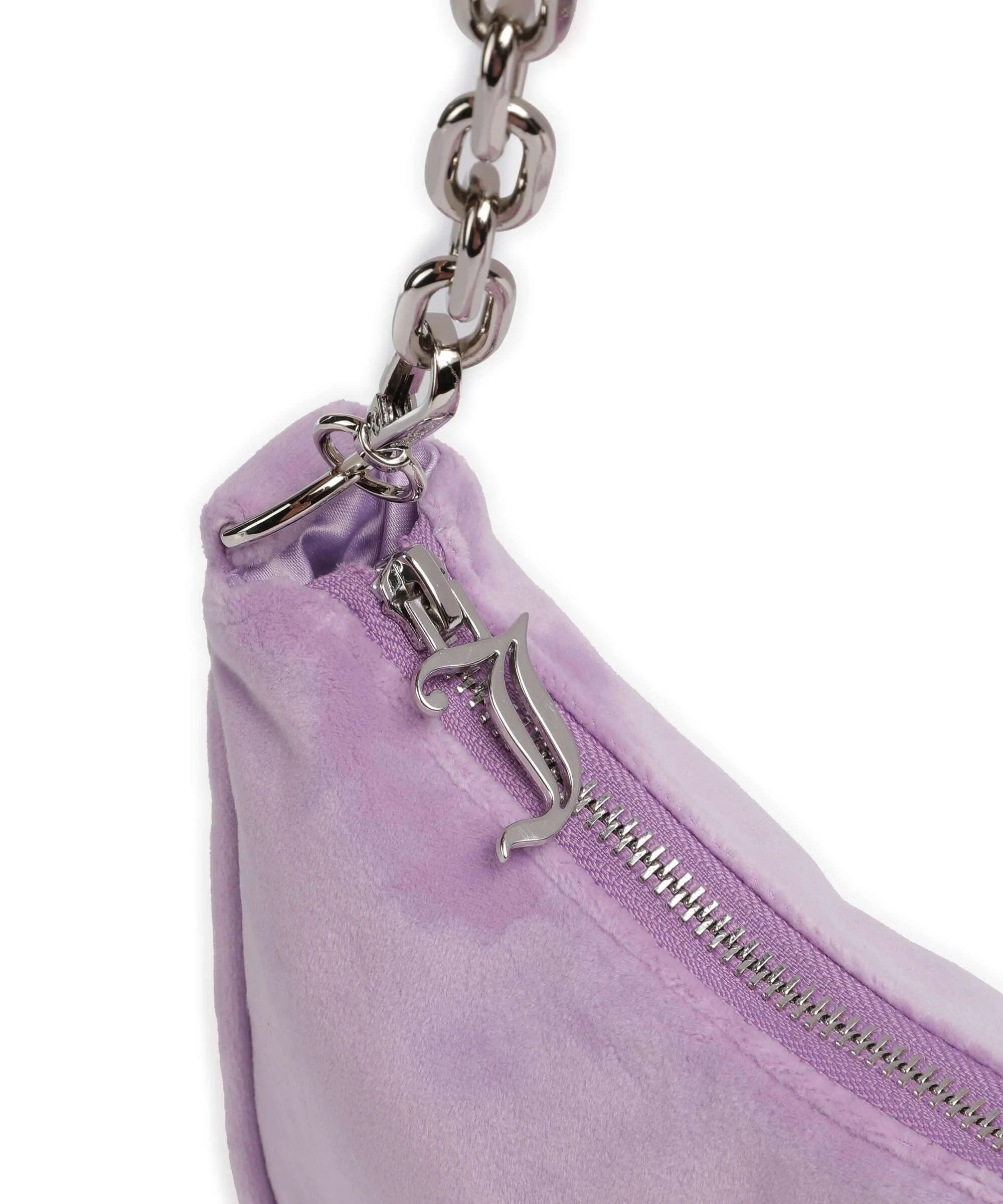  Juicy Couture Kabelo Borsa a spalla poliestere viola  