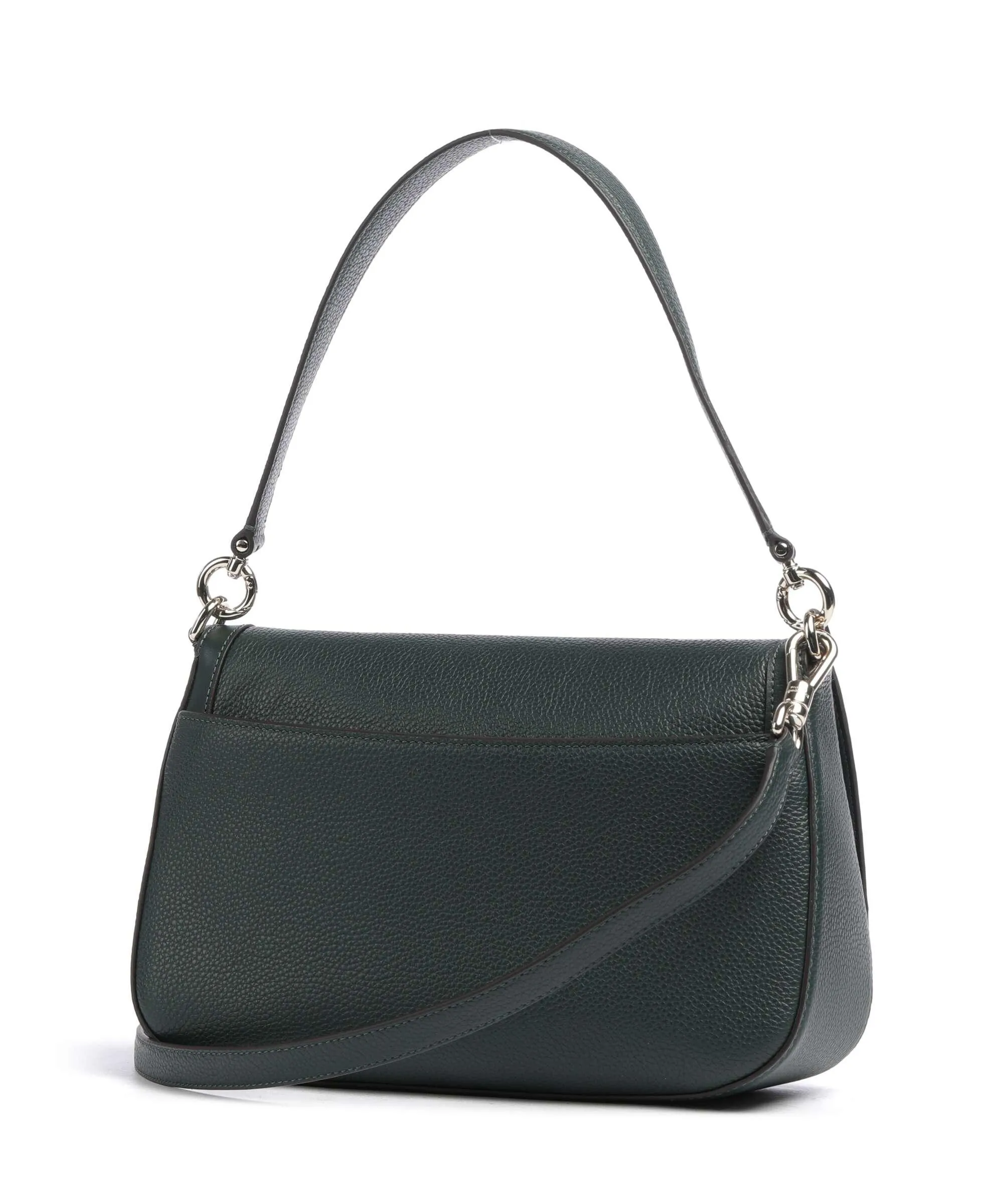  Kate Spade New York Hudson Borsa a spalla pelle di vacchetta grana verde scuro  