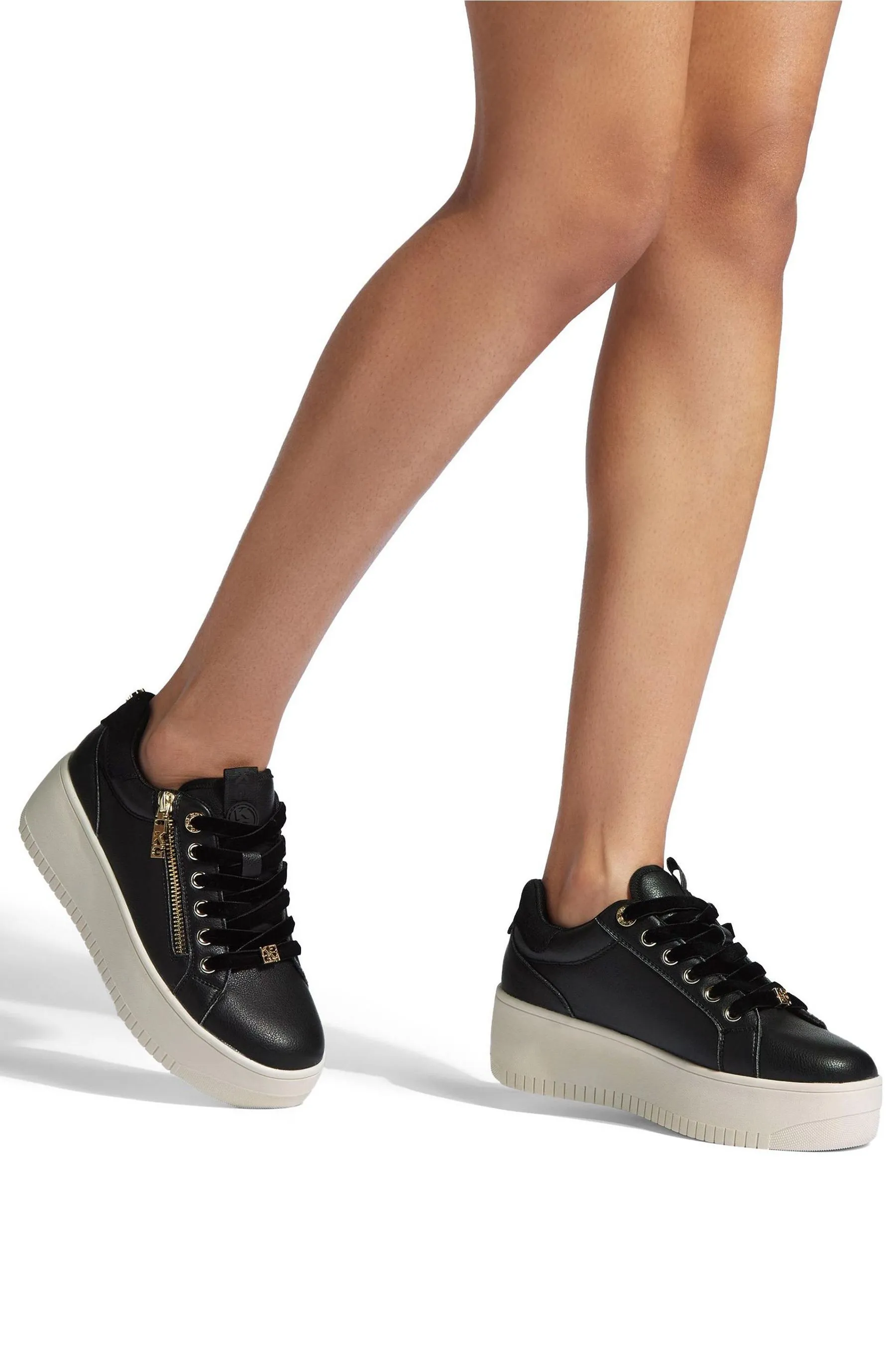 KG Kurt Geiger - Leslie - Scarpe da ginnastica con zip laterale