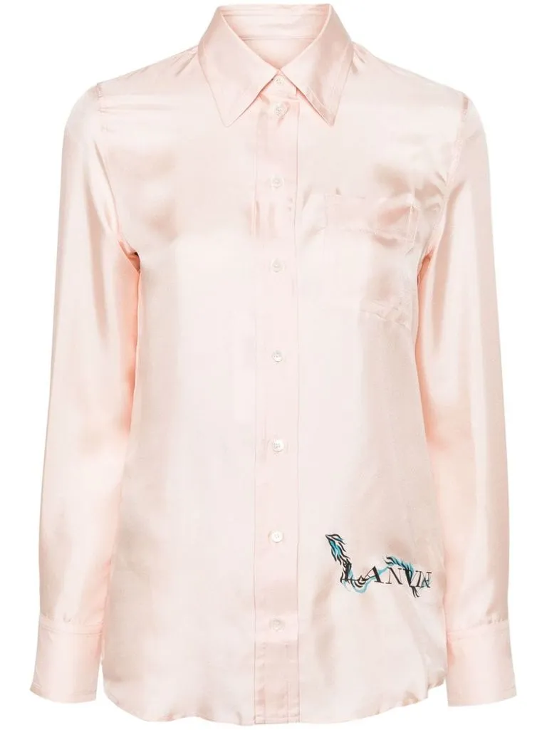 lanvin Camicia classica fluida