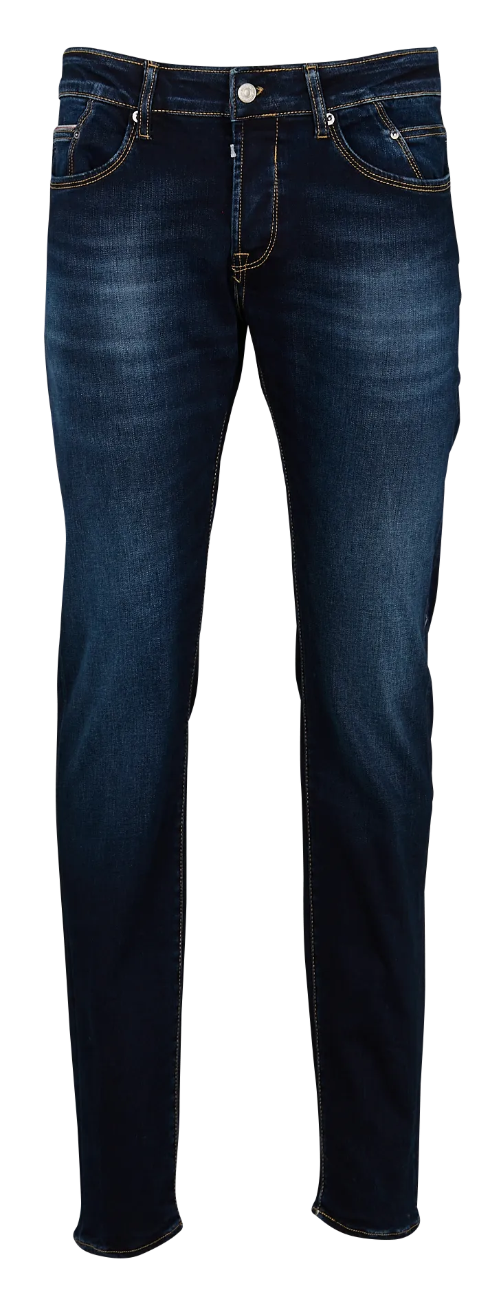  LE TEMPS DES CERISES   700/11 - Jeans aderenti grezzi in misto cotone | Blu