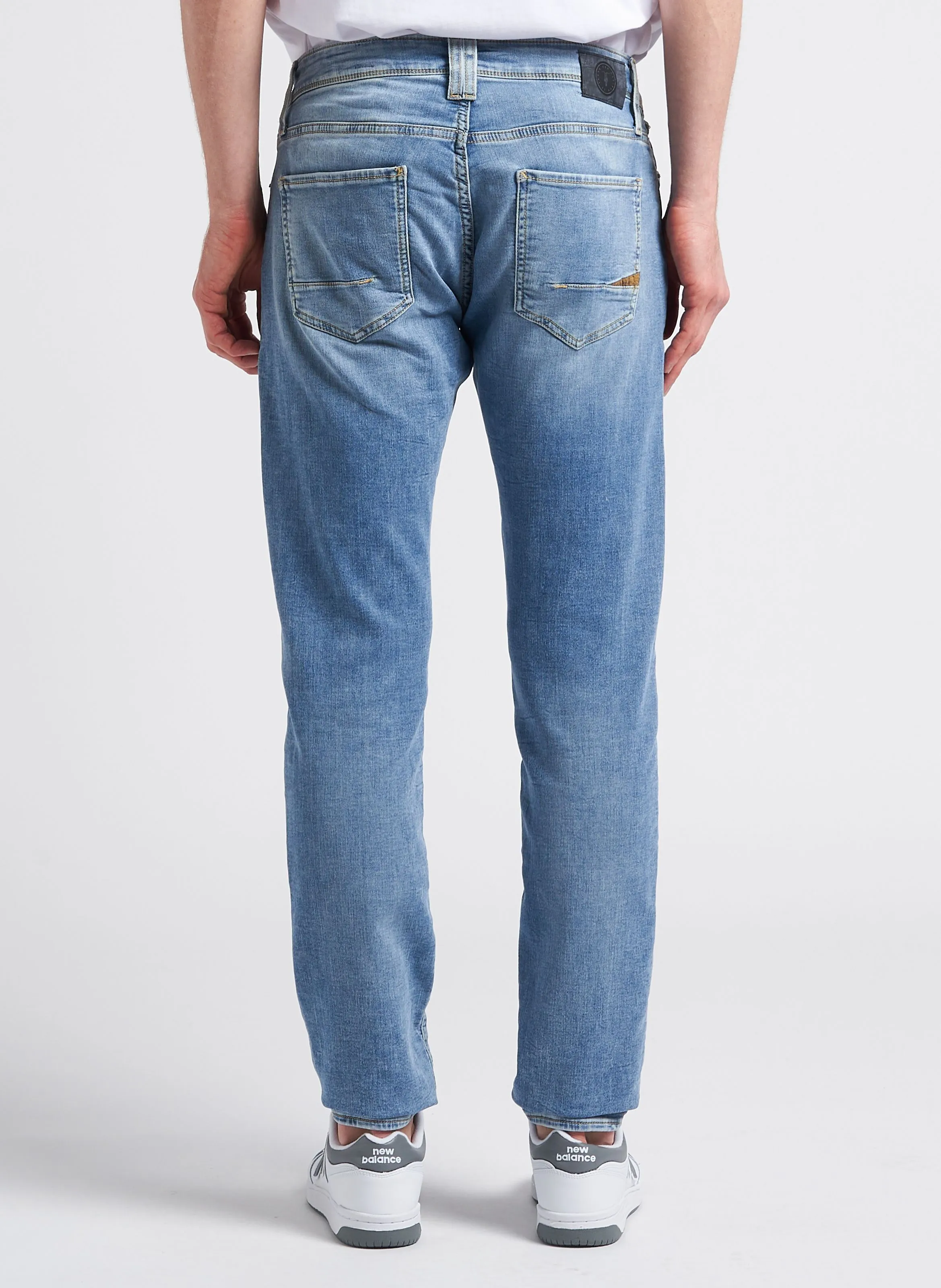  LE TEMPS DES CERISES   Jeans slim stretch in misto cotone | Blu