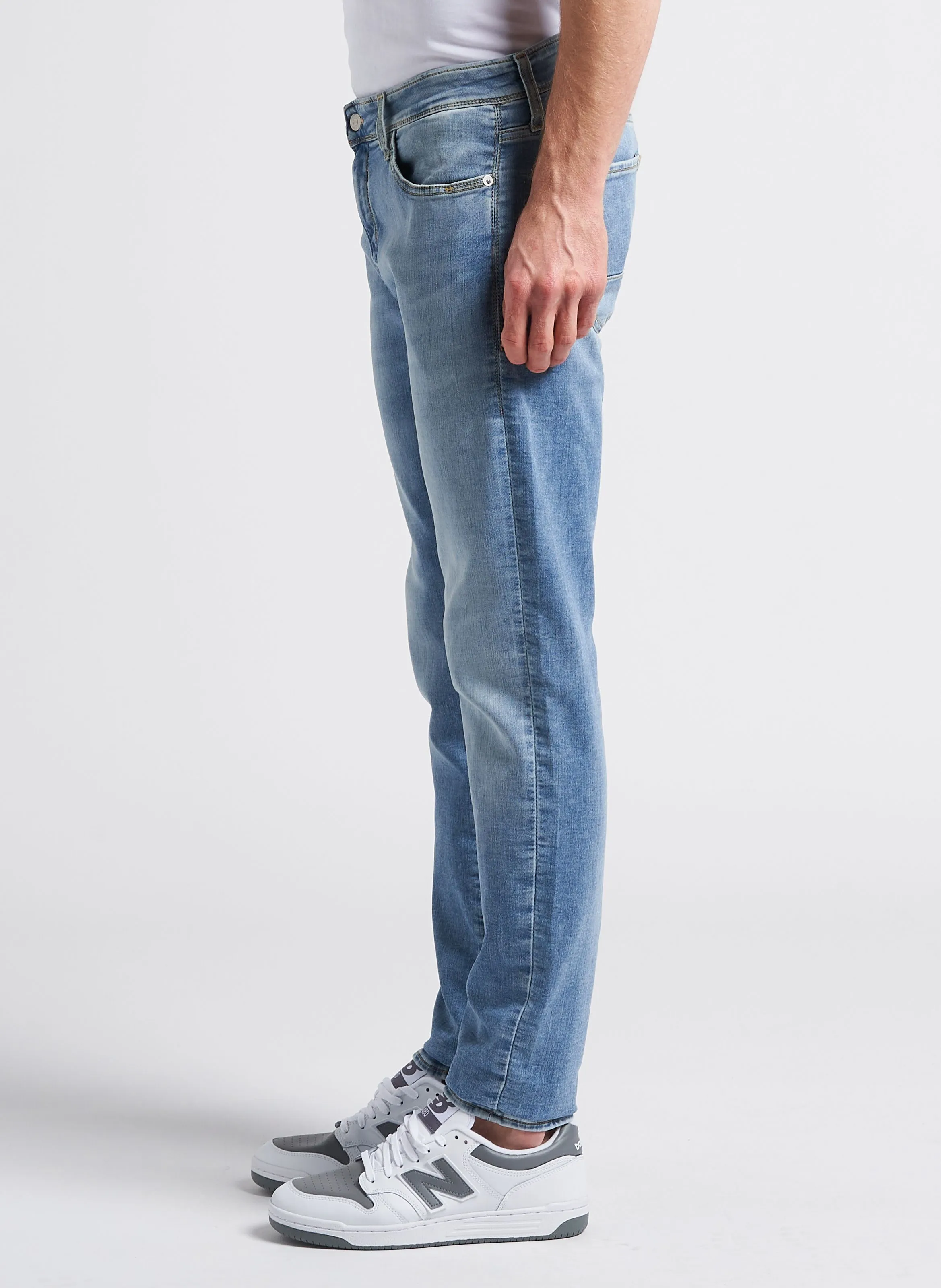  LE TEMPS DES CERISES   Jeans slim stretch in misto cotone | Blu