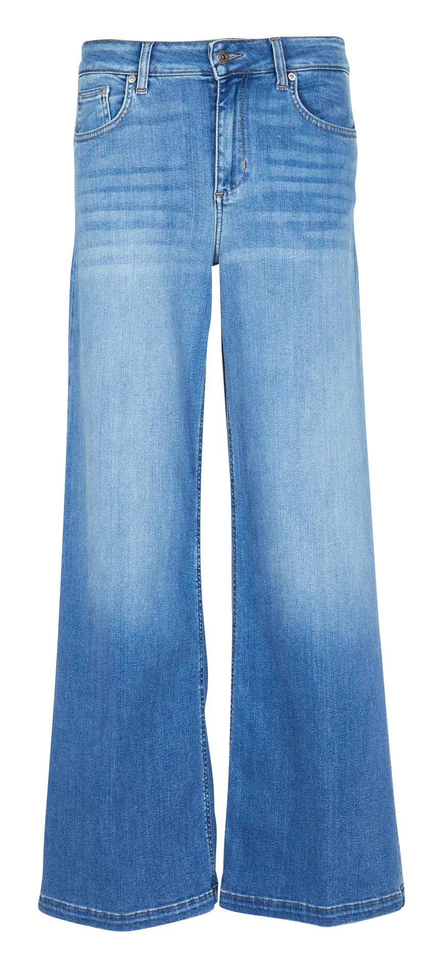  LIU JO   Jeans flare a vita alta in misto cotone | Blu